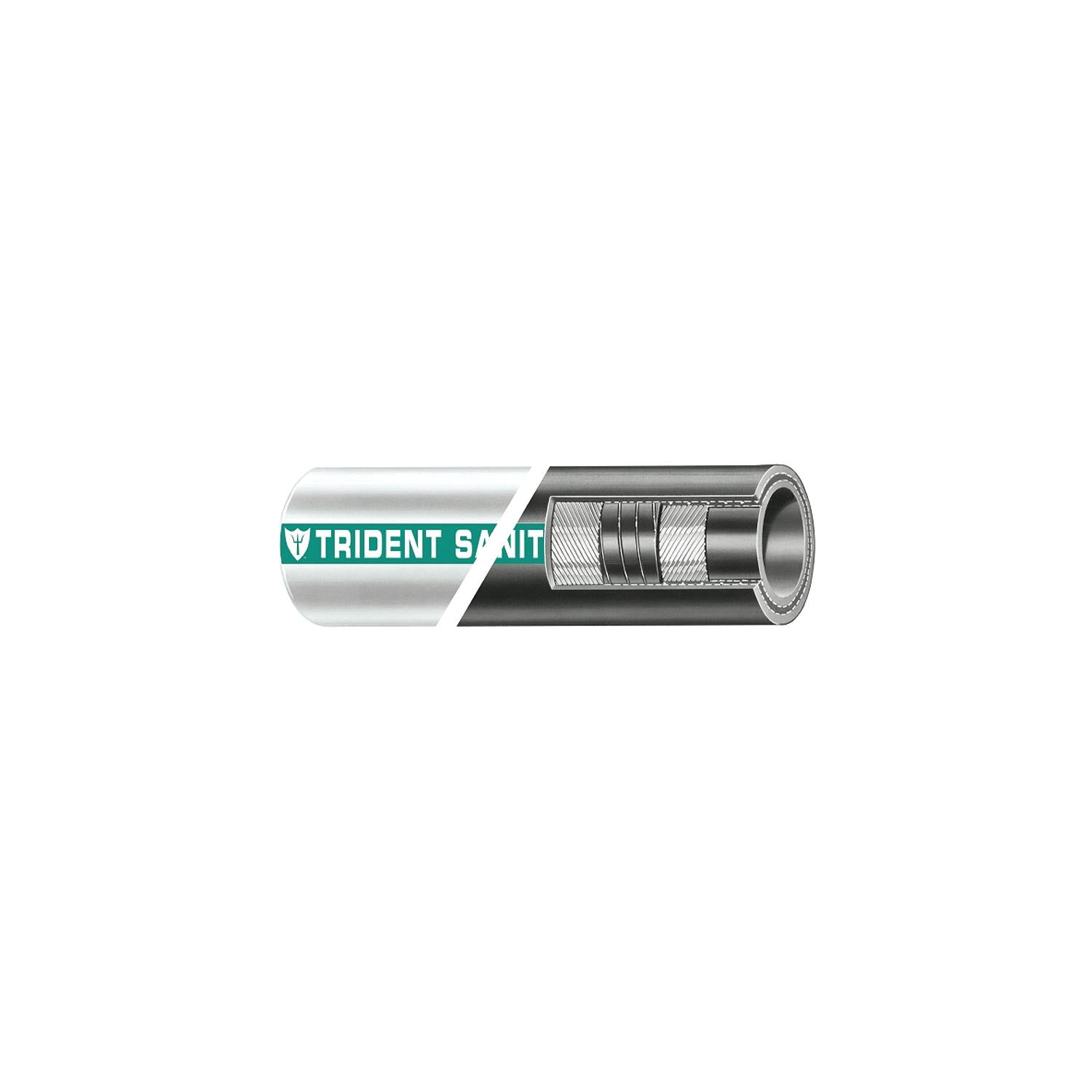 Trident Marine 101-1126 Sanitation Hose 1-1/2" X 50'