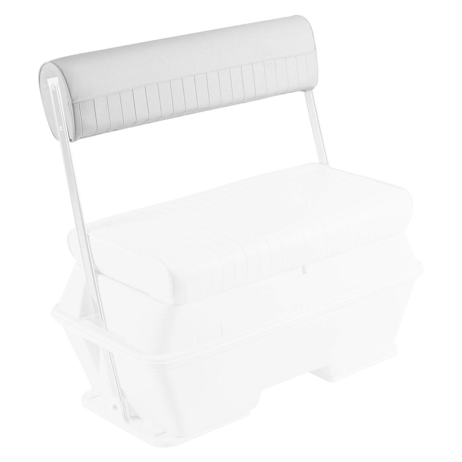 Wise Seats 8WD159-R-B Wise Seating Replacement Back Rest Cushion for 50 Qt White