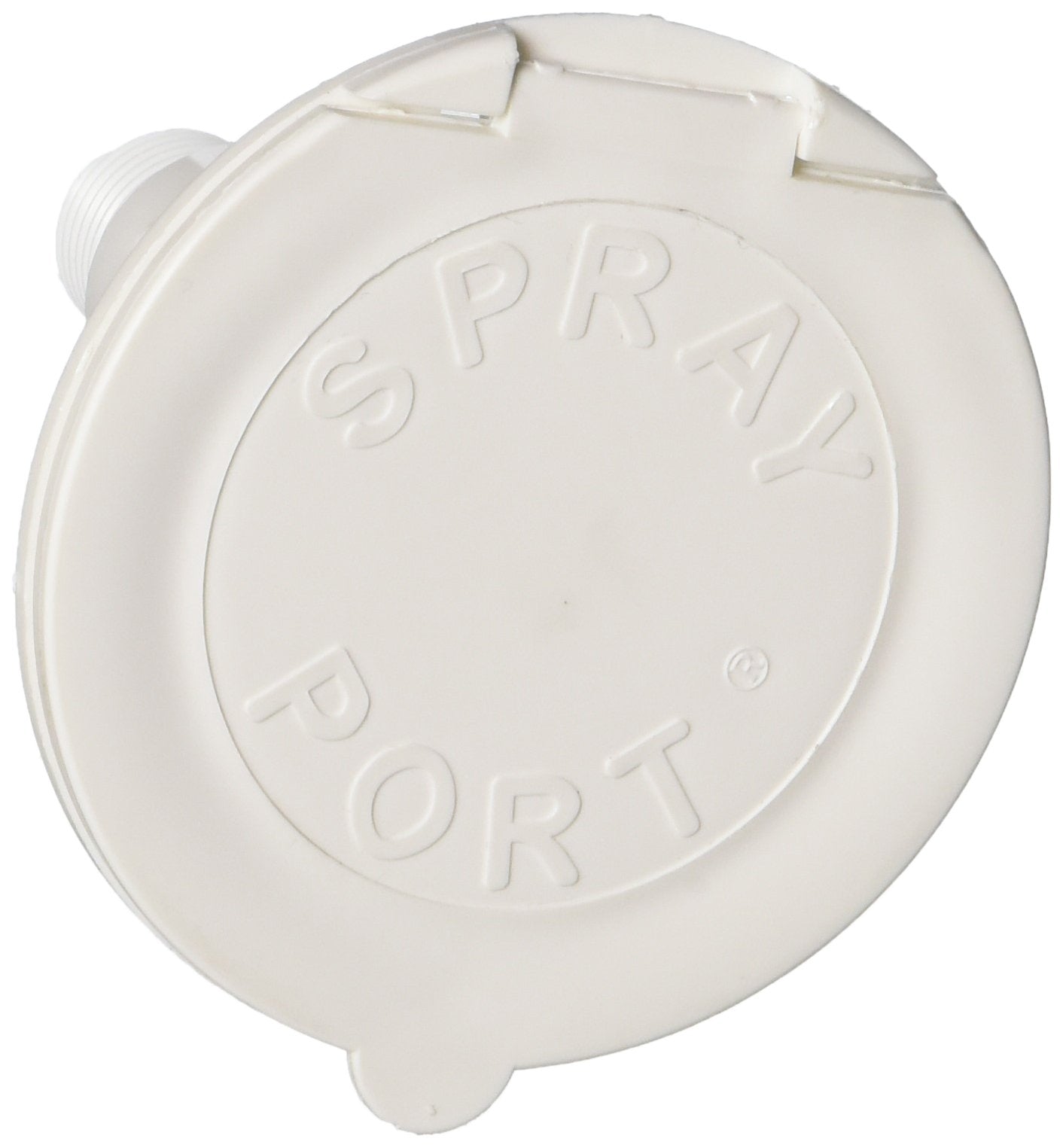 Valterra PF147005 Spray-Away Quick Connect Port, White