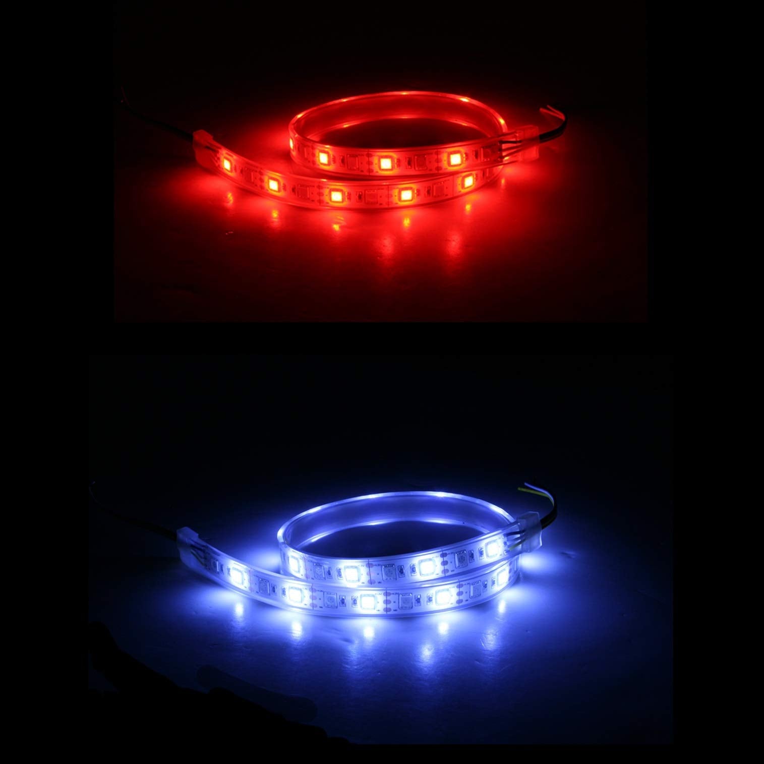 Scandvik 41515P LED Dual Color Flex Strip, Red/White