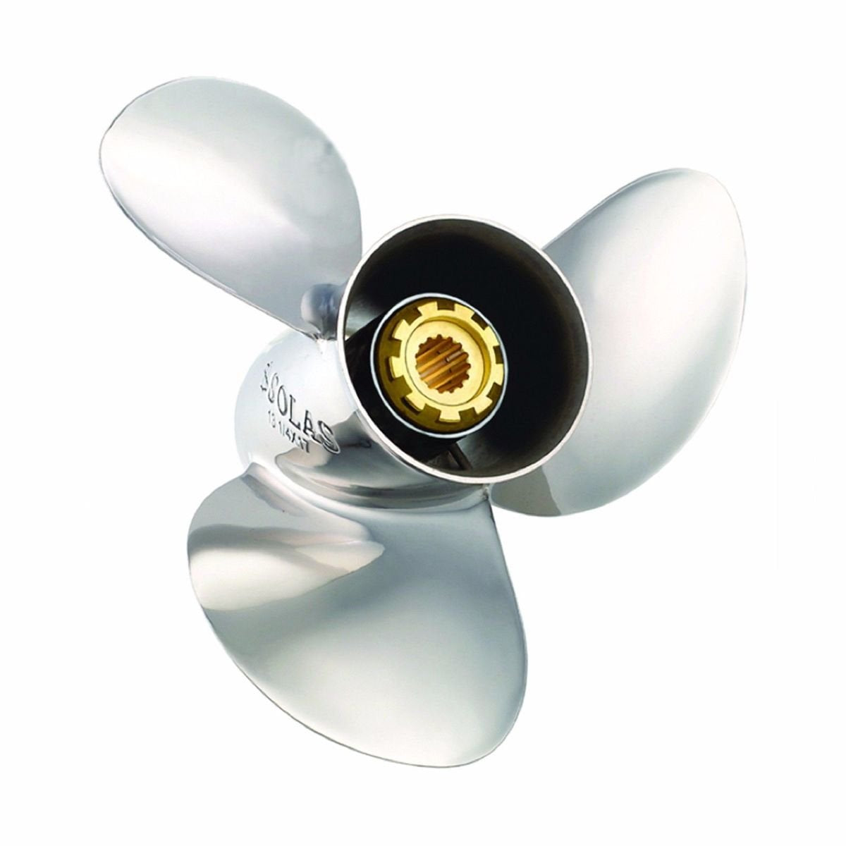 Solas Propeller 3441-133-19 Solas Titan SS 3-Blade Propeller for Yamaha