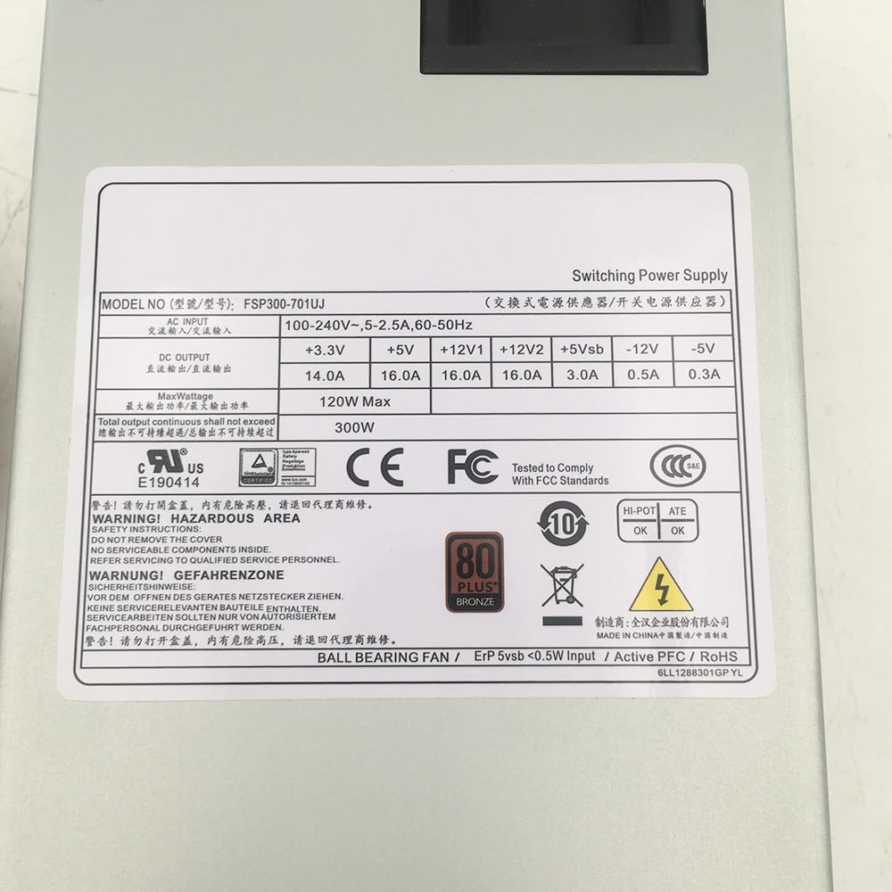 FSP300-701UJ 300W PSU 1U Switching Power Supply