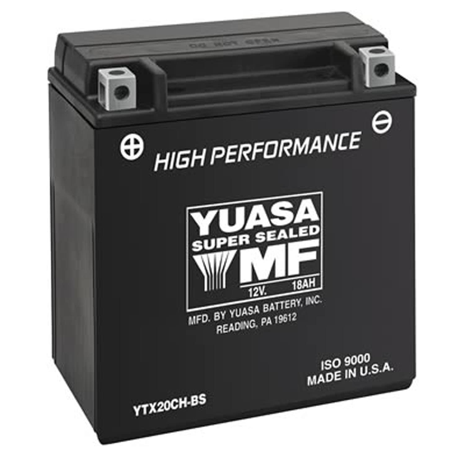 Yuasa Battery Inc. YUAM6220C Yuasa High Performance, Maintenance Free Battery Fresh Pack