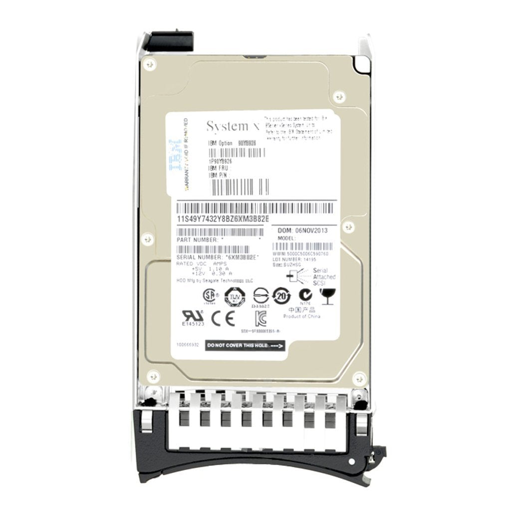 IBM 81Y9651 900GB 10K 6GBPS SAS 2.5" HS HDD - 81Y9650 (Renewed) - aloinfousa.com