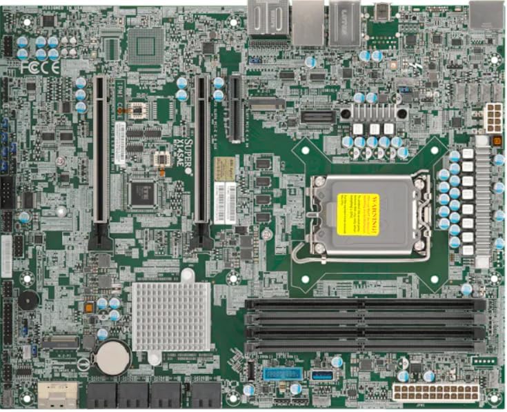 Supermicro X14SAE Retail LGA-1851 Workstation Board | Intel Core Ultra 9/7/5 | 256GB DDR5 | PCIe 5.0 & 4.0 | Dual M.2 | 2.5G & 1G LAN | AMT/vPro
