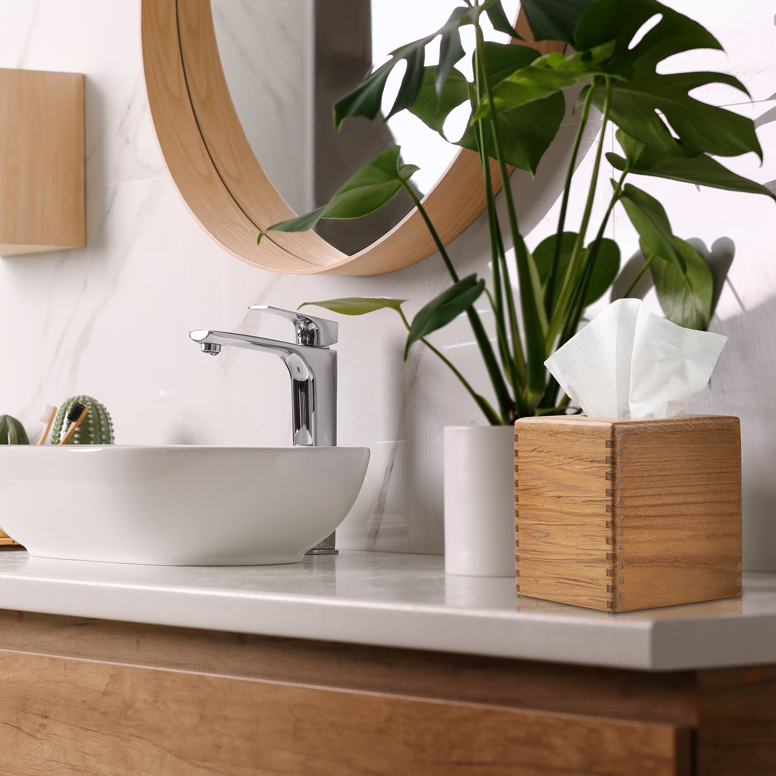 Whitecap 62344 Tissue Box Holder