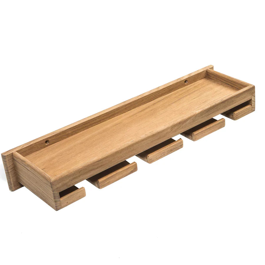 Whitecap 62426 Wineglass Rack With Shelf