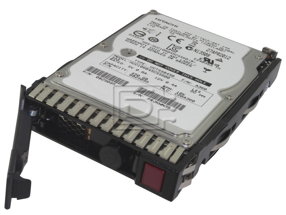 HPE 3rd Party Compatible 759212-B21 600GB 2.5" SFF 12Gb/s 15K RPM 512e SC Enterprise SAS HDD Kit