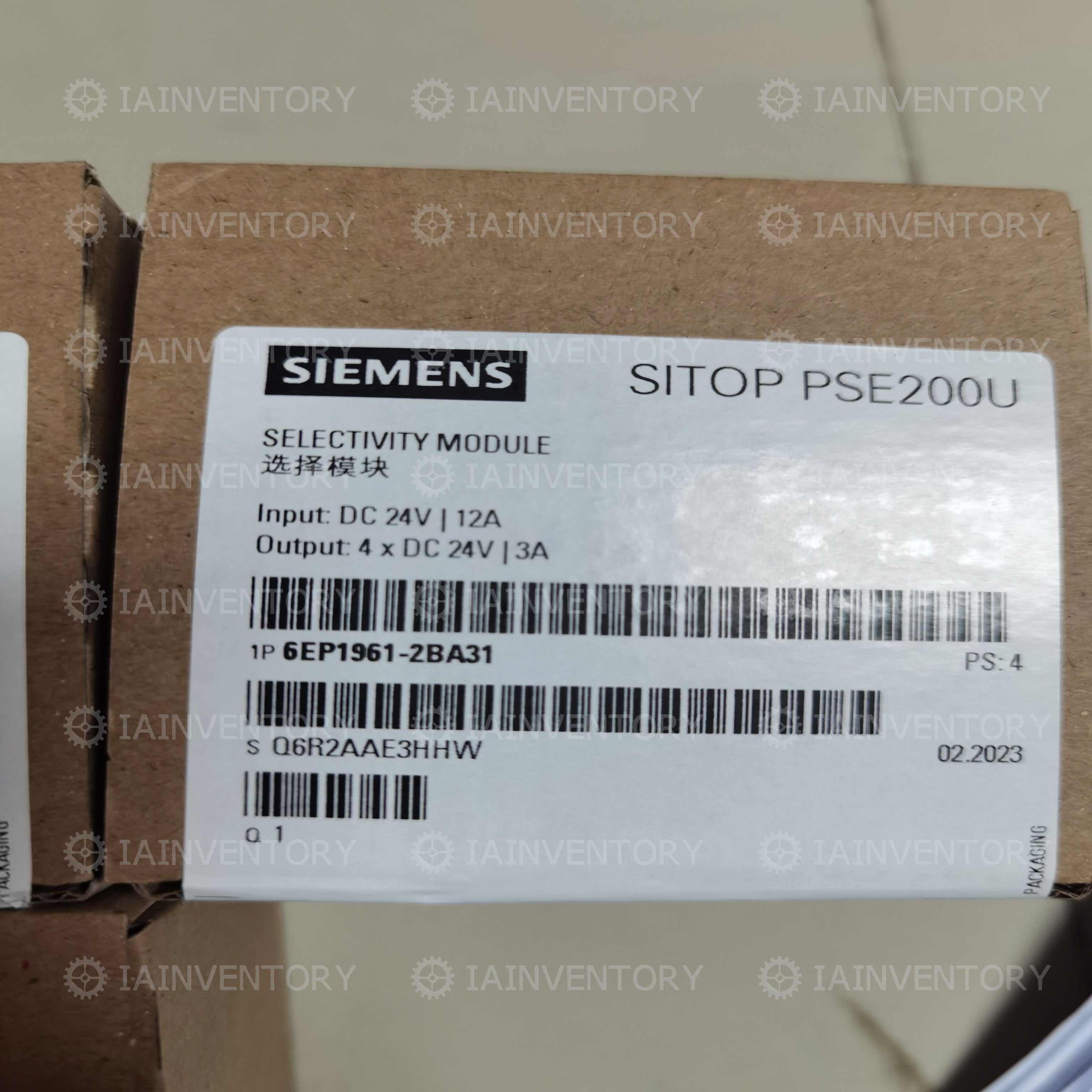 SIEMENS 6EP1961-2BA31