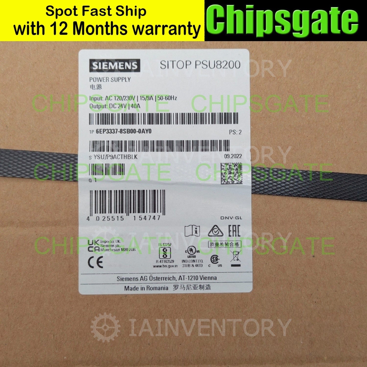 Siemens 6EP3337-8SB00-0AY0 6EP33378SB000AY0 Module