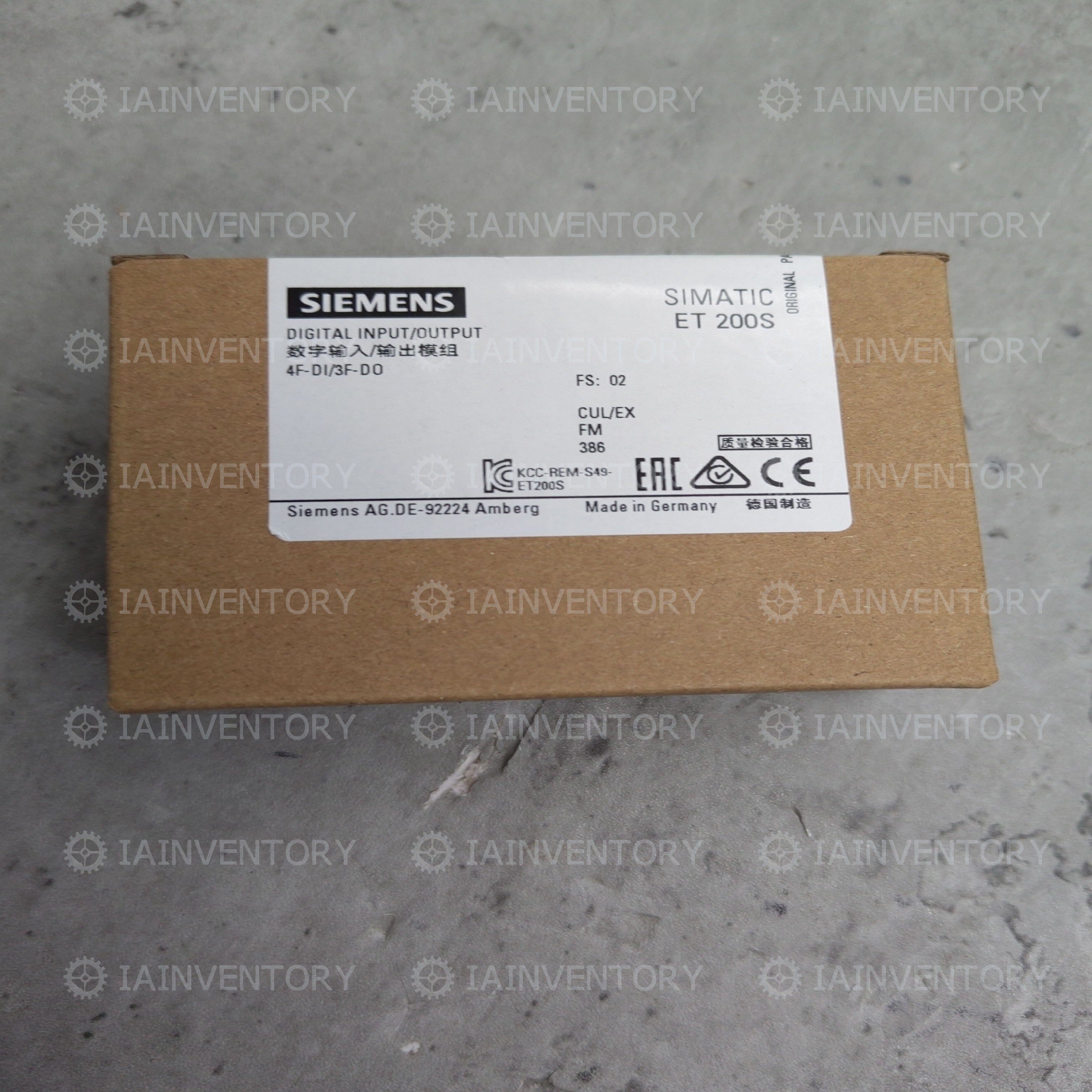 Siemens 6ES7 138-4FC01-0AB0 6ES7138-4FC01-0AB0 Industrial Control