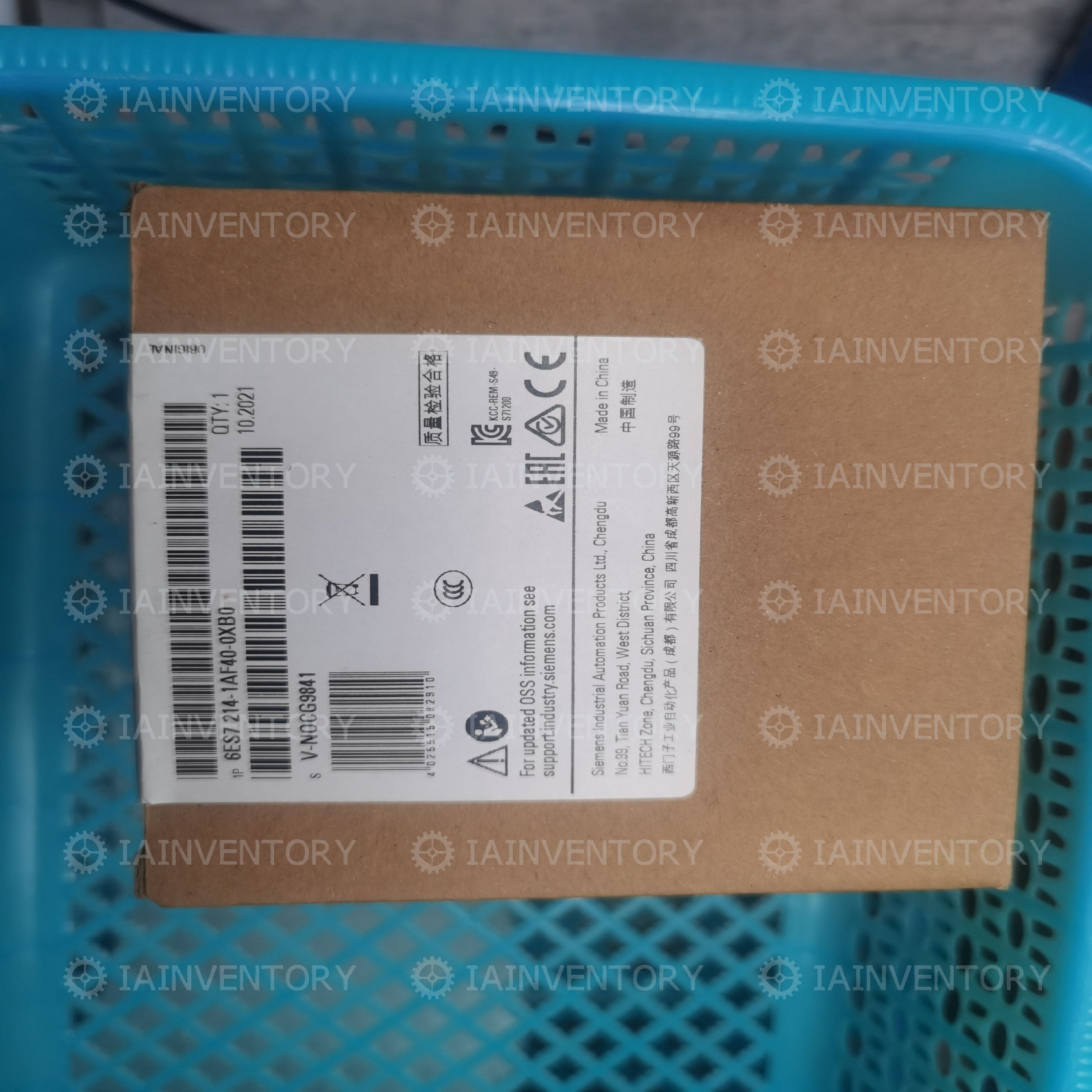 Siemens6ES7214-1AF40-0XB0 Controller 6ES7 214-1AF40-0XB0