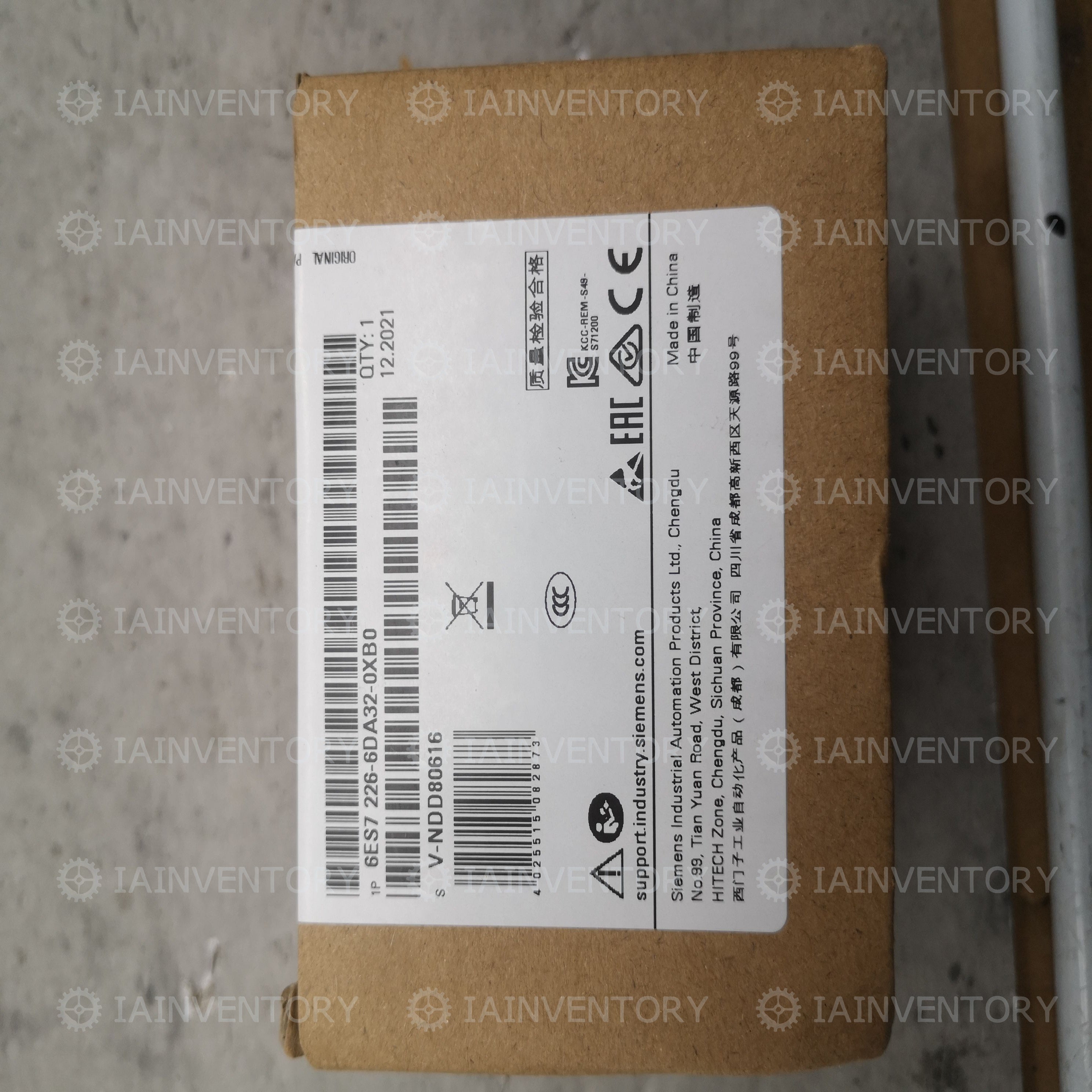 Siemens 6ES7226-6DA32-0XB0 SINAMICS 6ES7 226-6DA32-0XB0