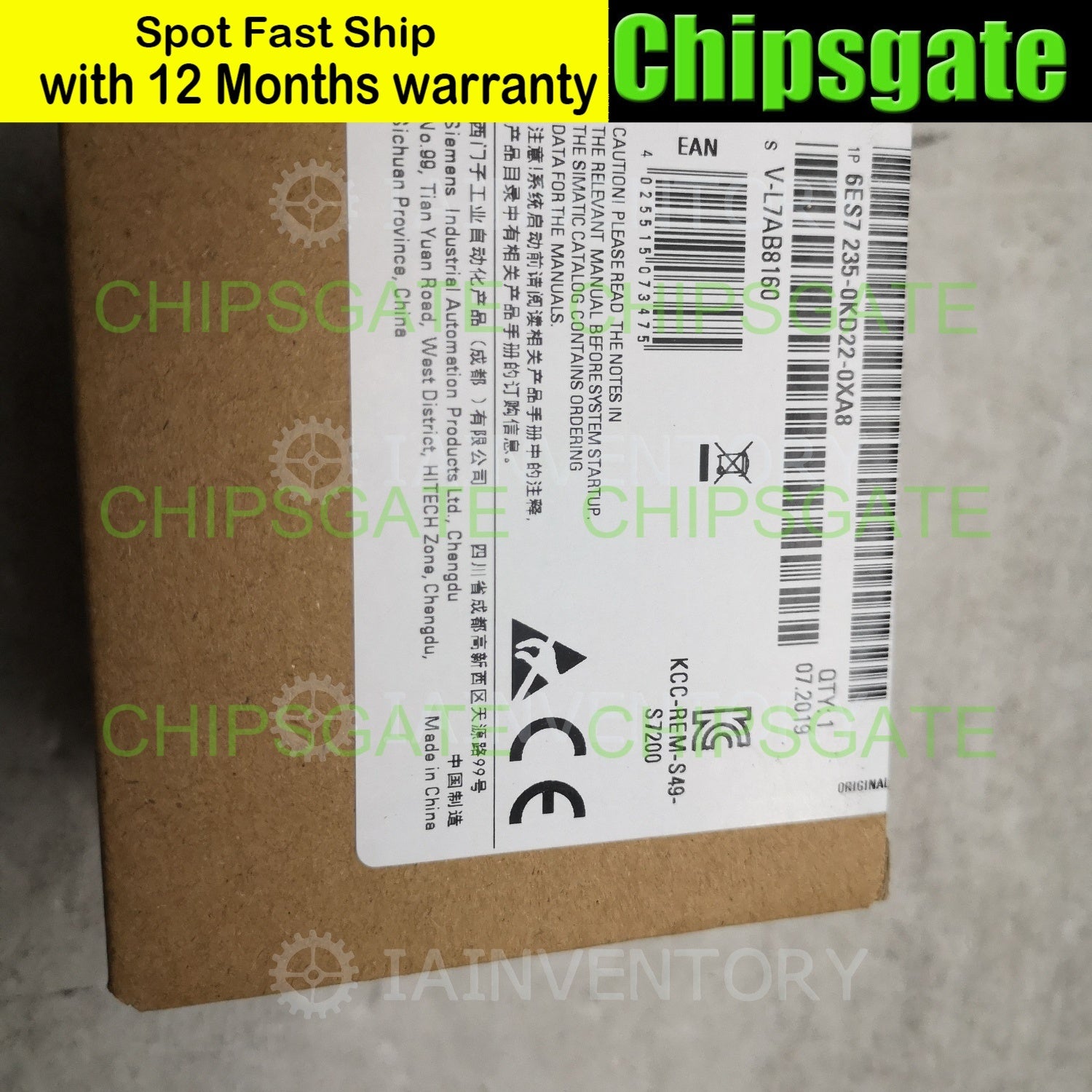 SIEMENS 6ES7235-0KD22-0XA8 6ES7 235-0KD22-0XA8