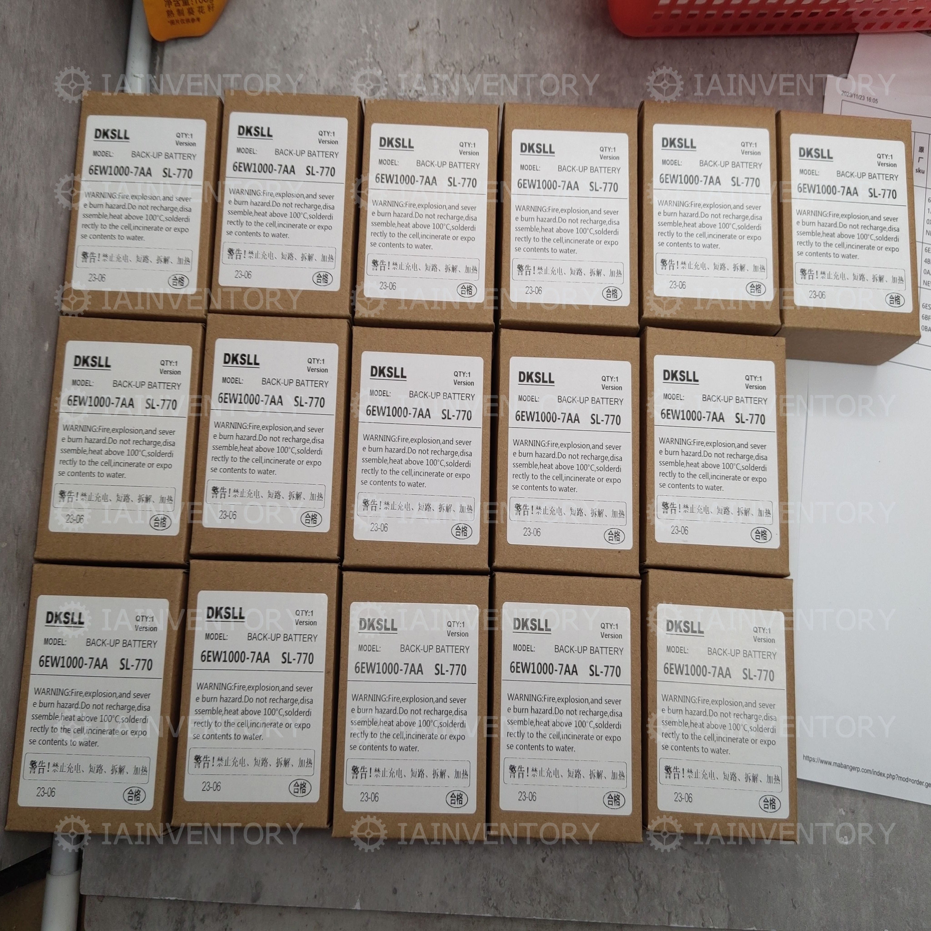 Siemens 6EW1000-7AA Battery