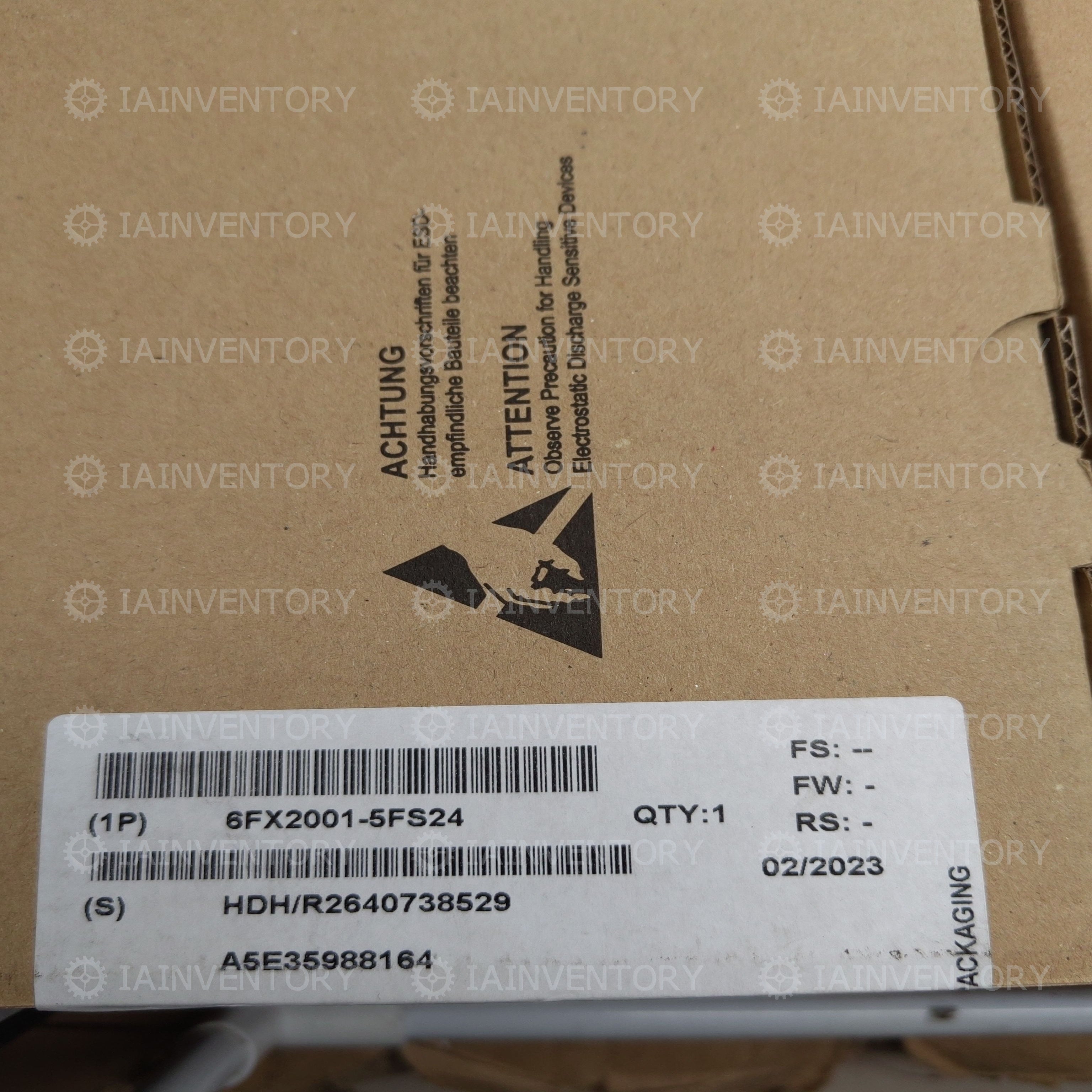 SIEMENS 6FX2001-5FS24
