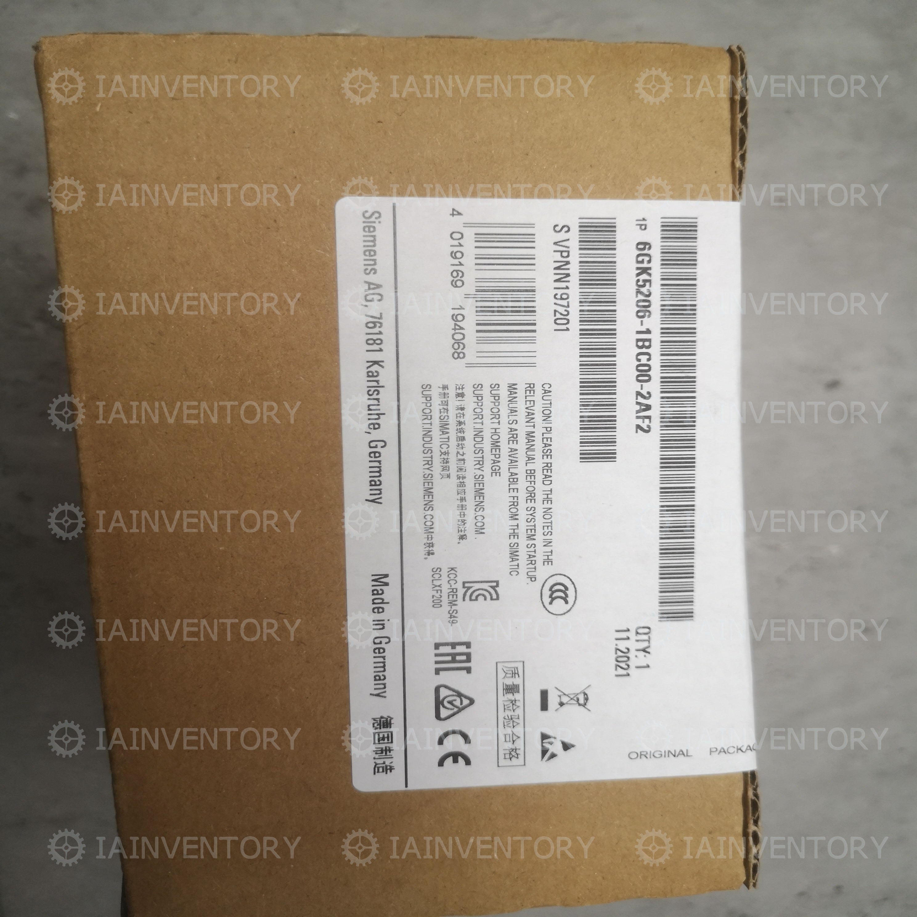 SIEMENS 6GK5206-1BC00-2AF2