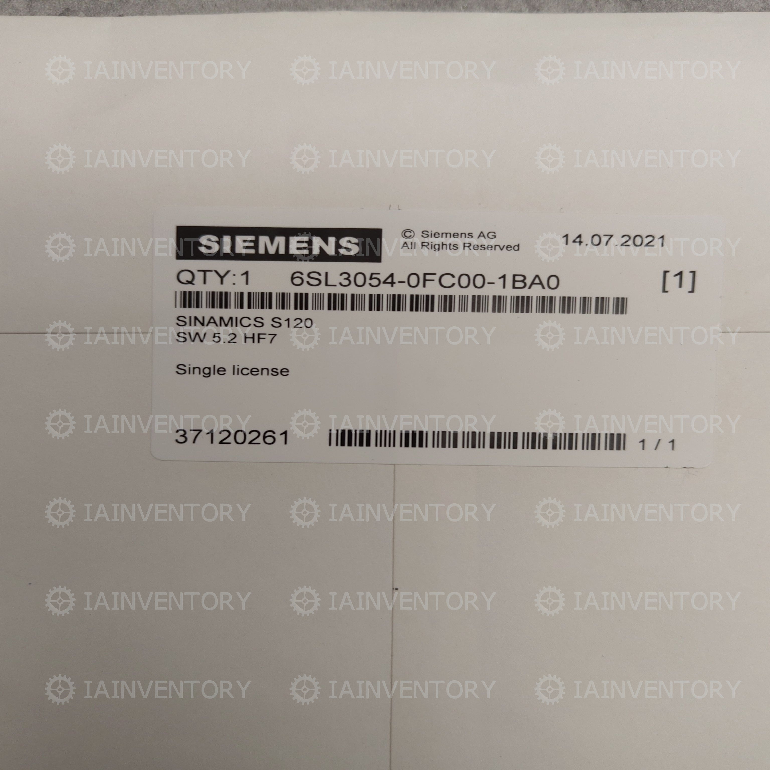 SIEMENS 6SL3054-0FC00-1BA0