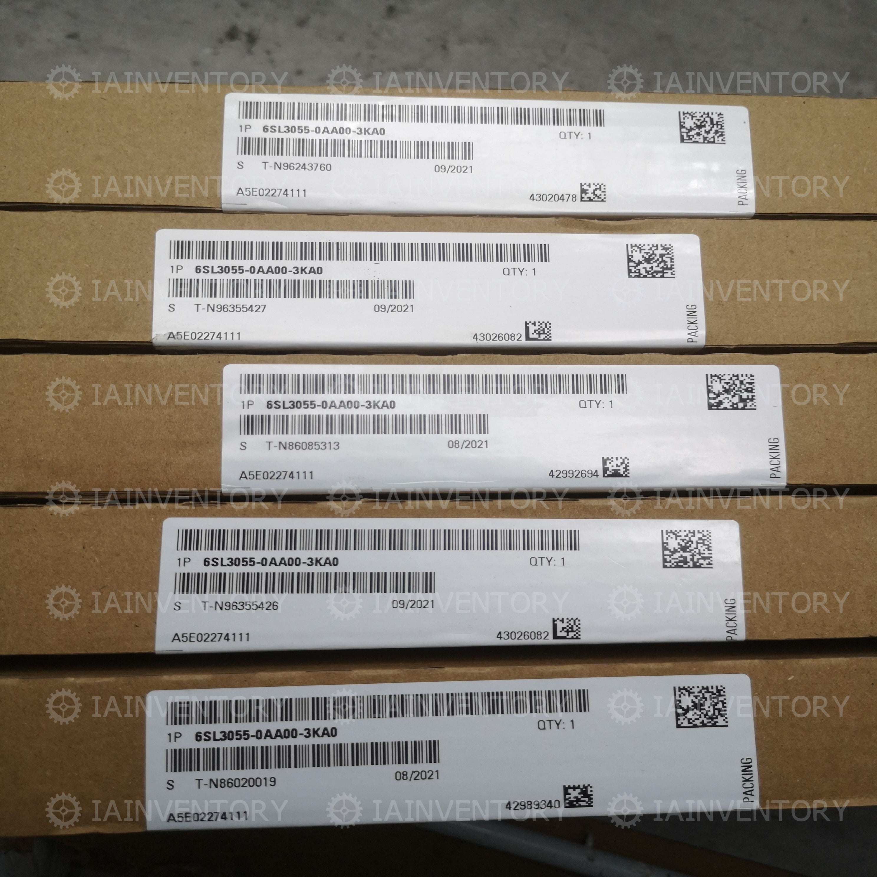 SIEMENS 6SL3055-0AA00-3KA0 TERMINAL MODULE 6SL3 055-0AA00-3KA0