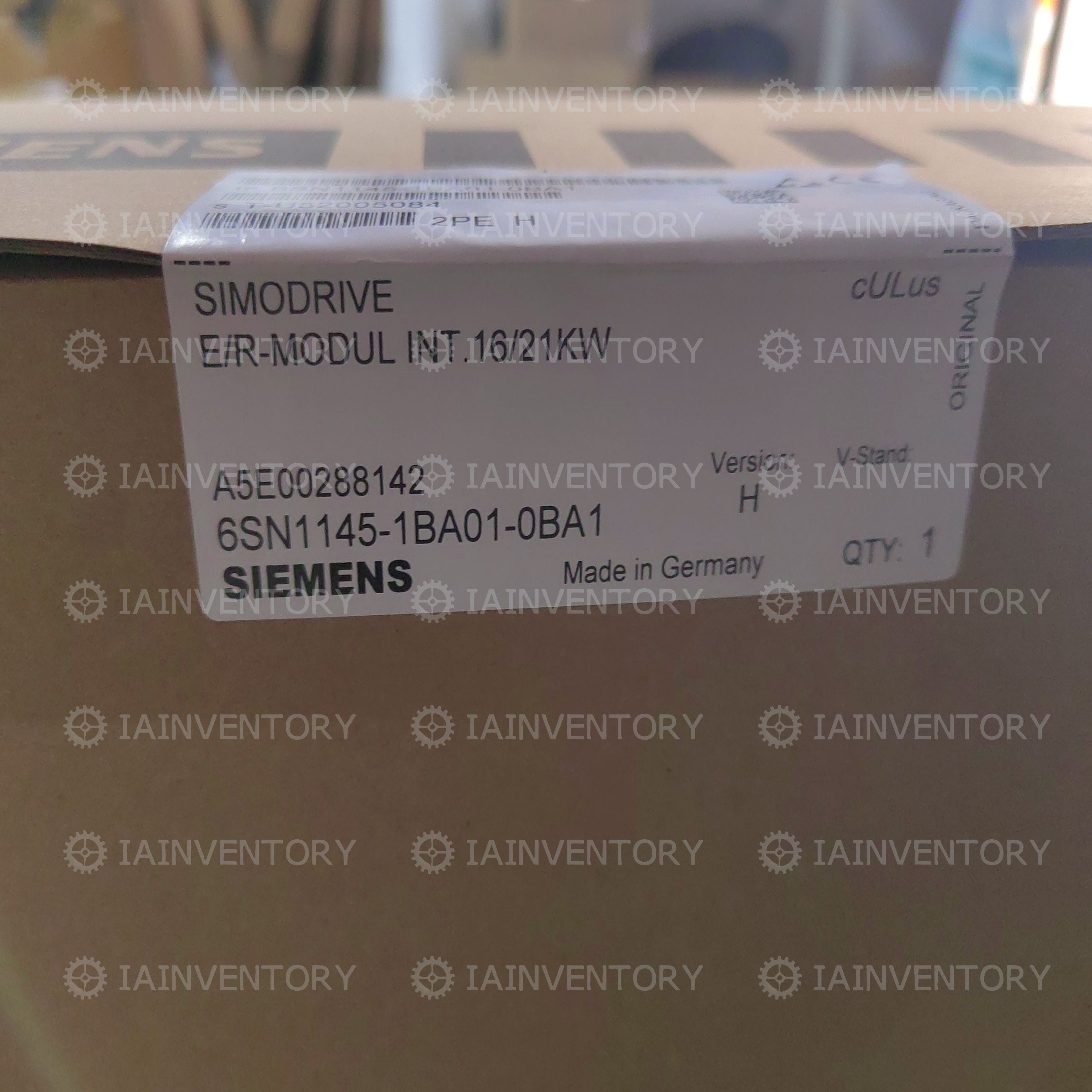 6SN1145-1BA01-0BA1 Siemens 6SN1 145-1BA01-0BA1 PLC