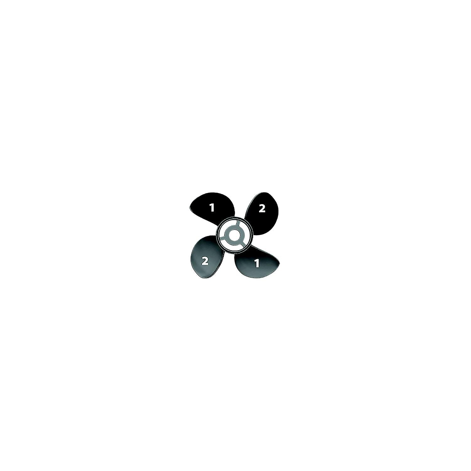 Turning Point Propellers 2150 1530 Hustler Propeller 15x15, 4-Blade Aluminum, RH Rotation (Standard)