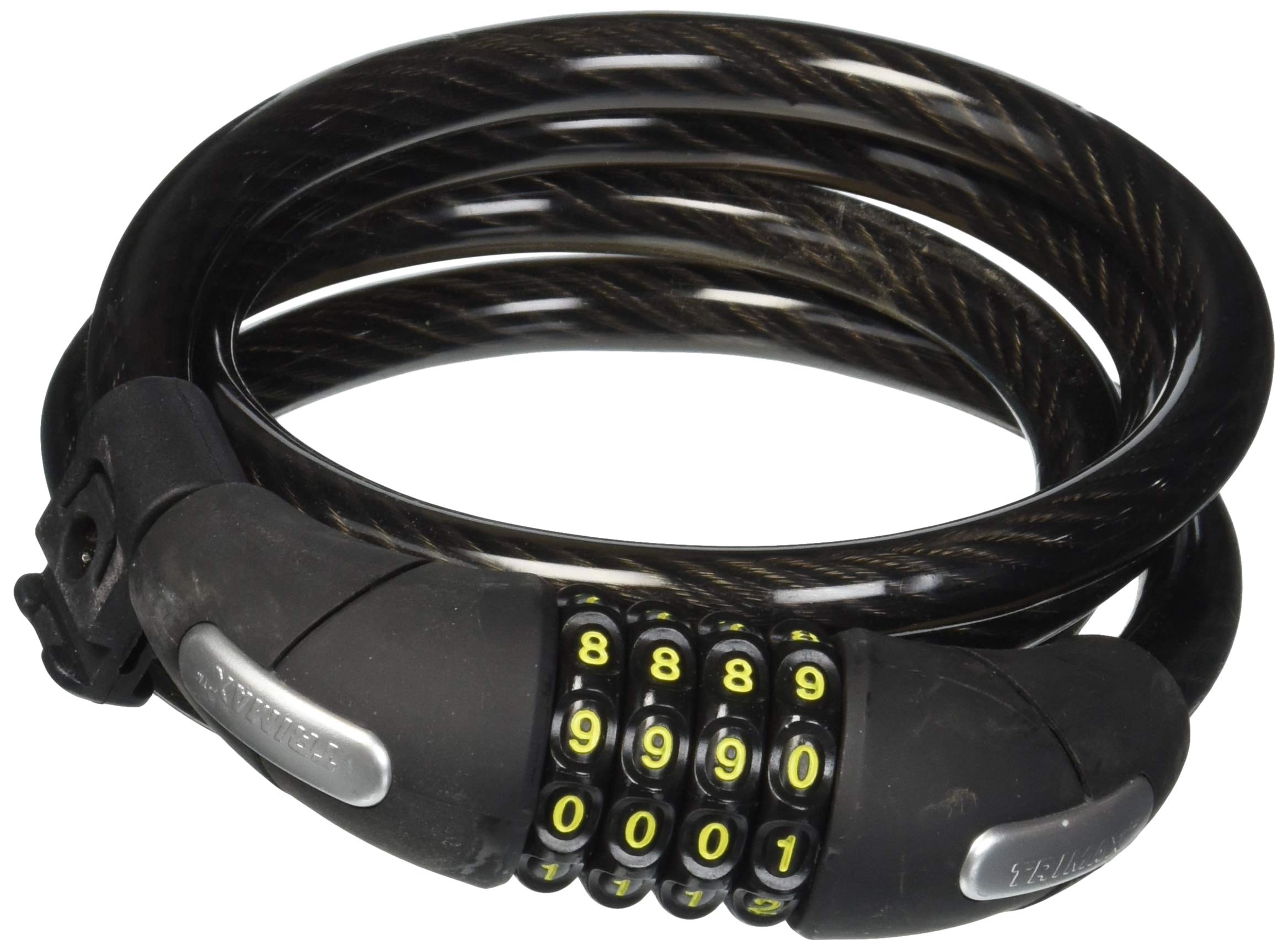 Trimax Locks TNRC126 Trimax Trimaflex Non-Coiled Resettable Combination Cable, Lock, 6' x 12mm