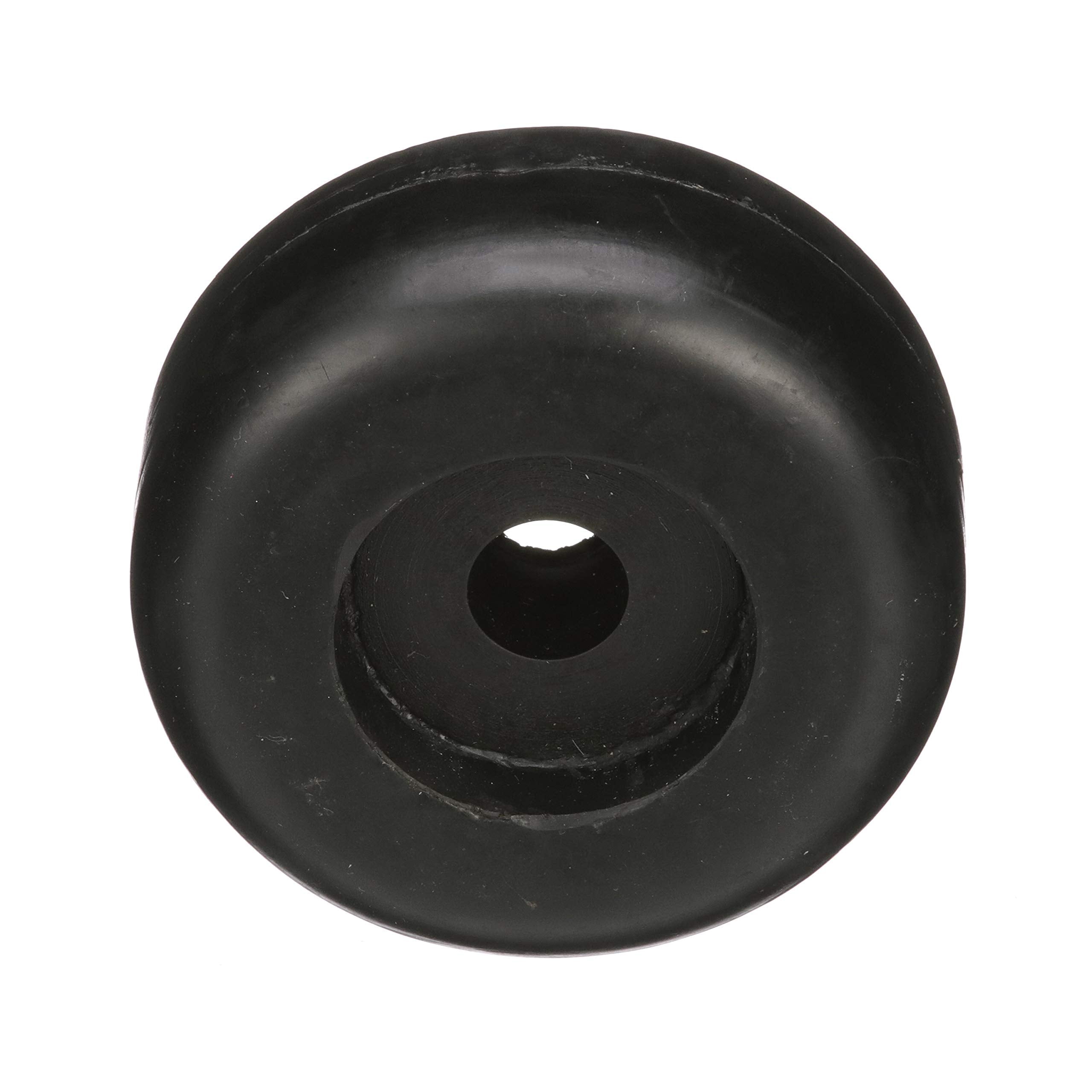 Seachoice 56400 Black Rubber Roller End Cap 3-1/2" Dia. X 1-5/16" W w/ 11/16" ID