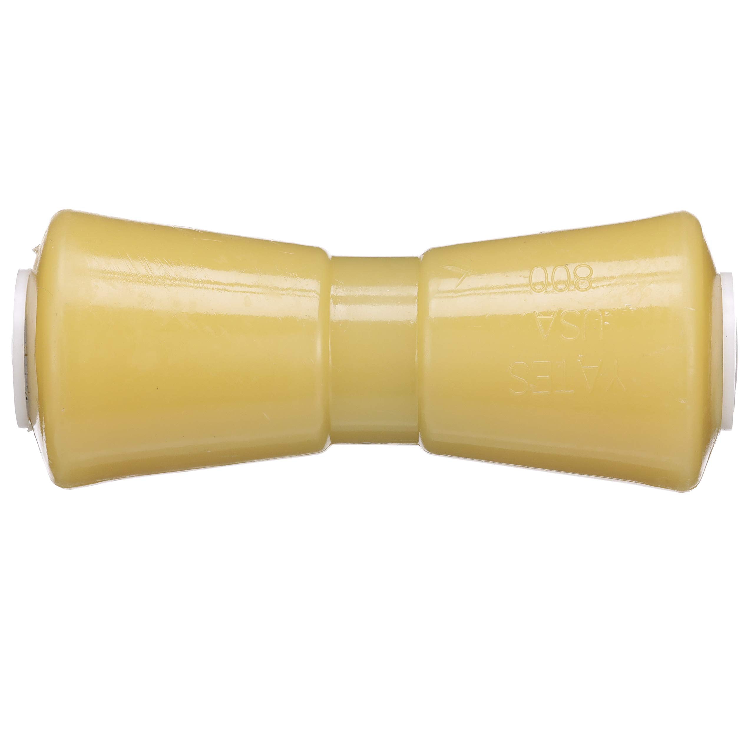 Seachoice 56420 Non-Marking TP Yellow Rubber Keel Roller With 5/8" ID Hole