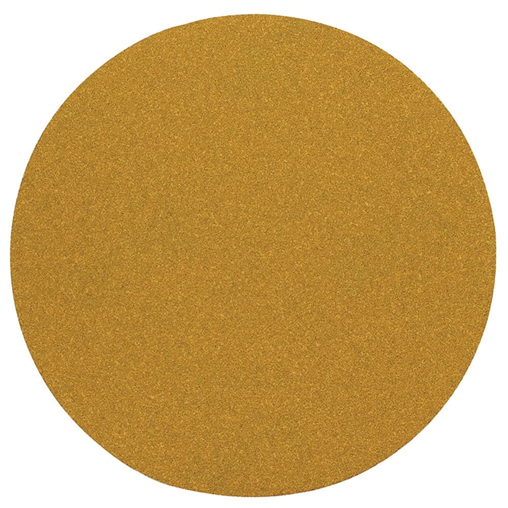 Seachoice 91958 Gold Aluminum Oxide Hook & Loop Disc, Grade: P800B