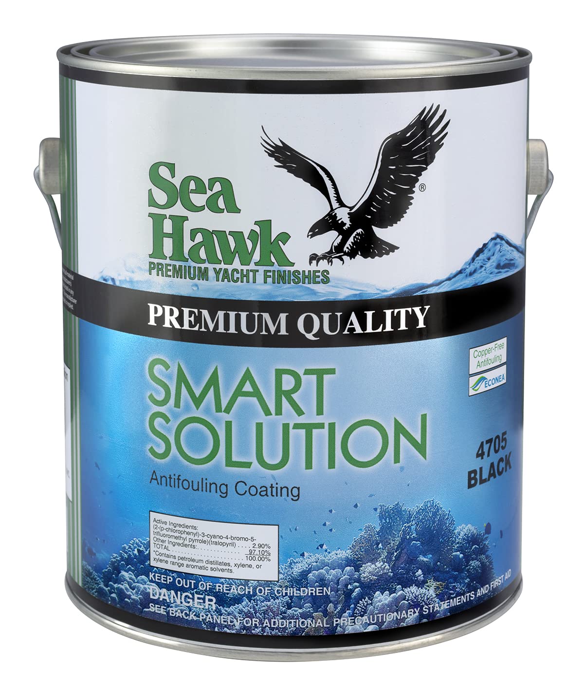 Seahawk Paint 4705/QT Smart Solution, Black Qt
