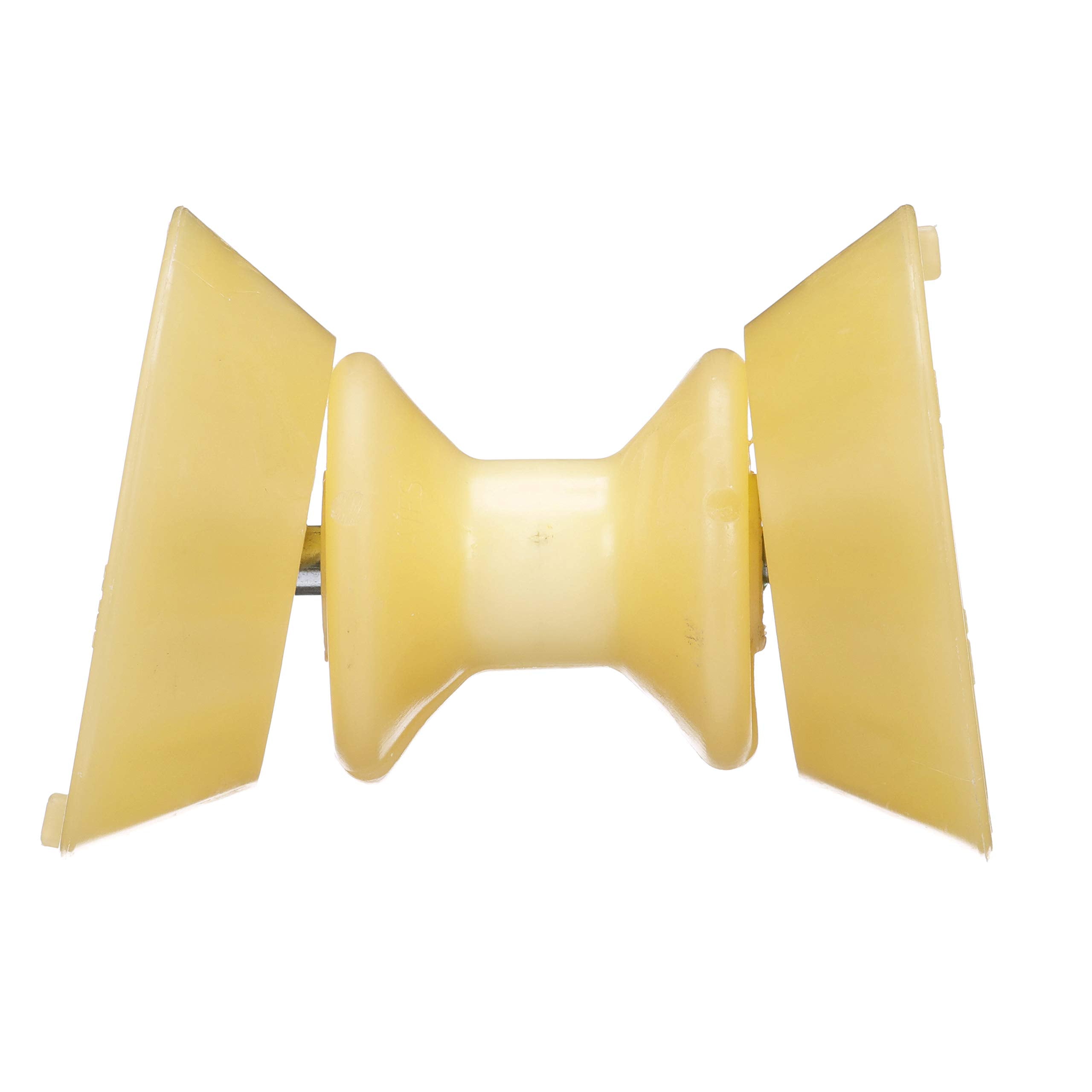 Seachoice 56590 Non-Marking TP Yellow Rubber Bow Roller With Bells 1/2" ID