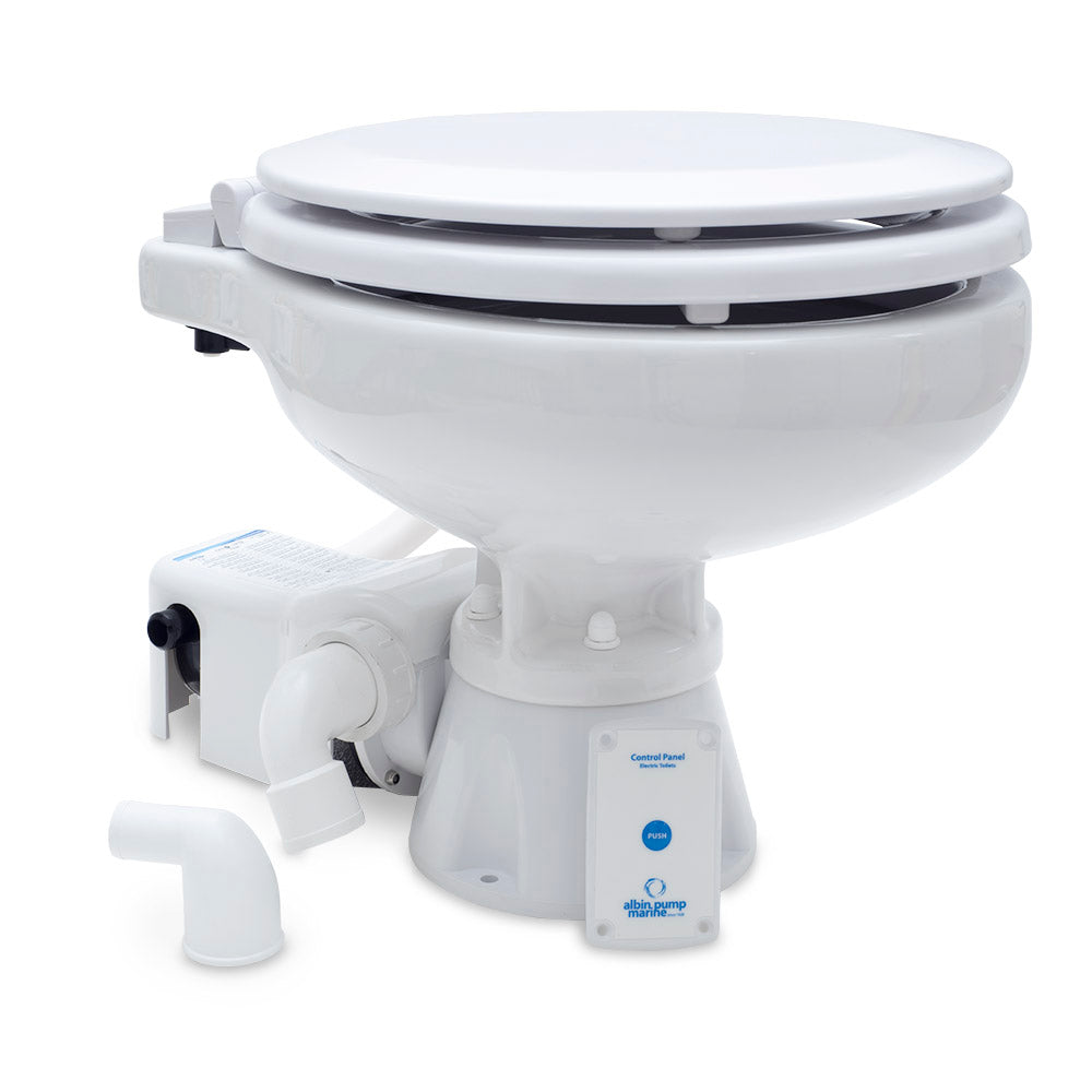 Albin Group Marine Toilet Standard Electric EVO - 12V