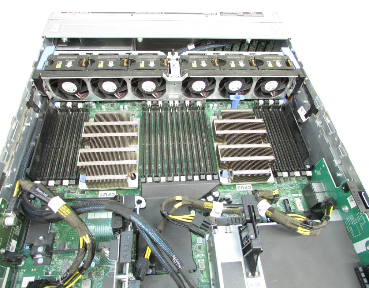Dell EMC PowerEdge R740 8x 2.5" Bay 2x Gold 6148 2x 2000W PSU No RAM/HDD/OS includes Dual AC