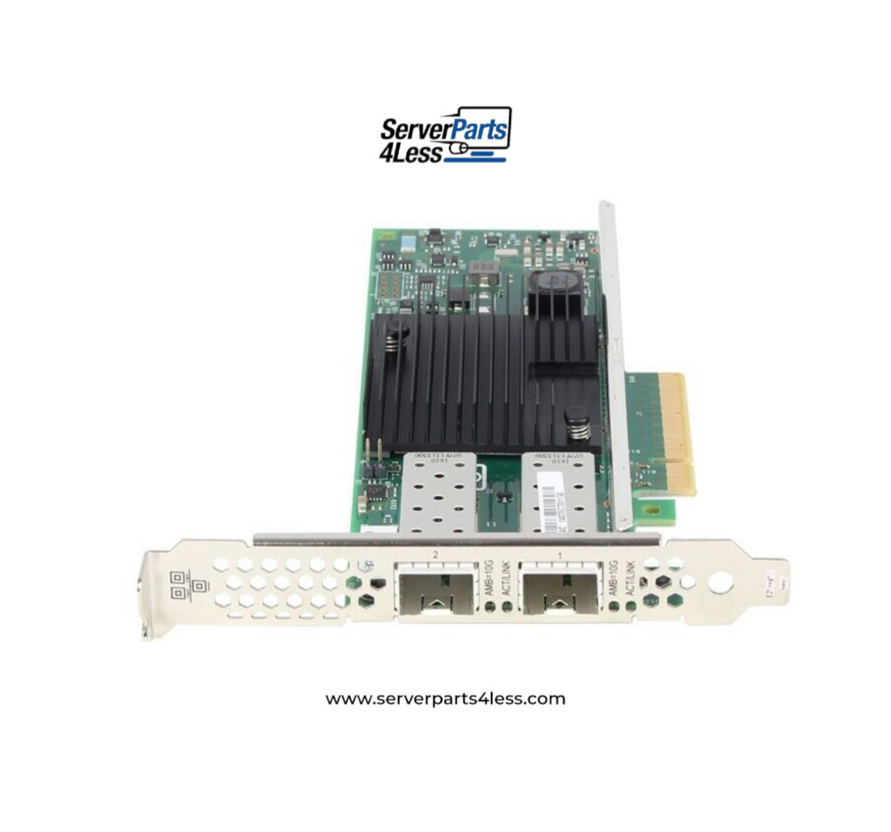 HPE 727055-B21 10GB SFP+ Adapter - Rear View | Alo Tech Solutions