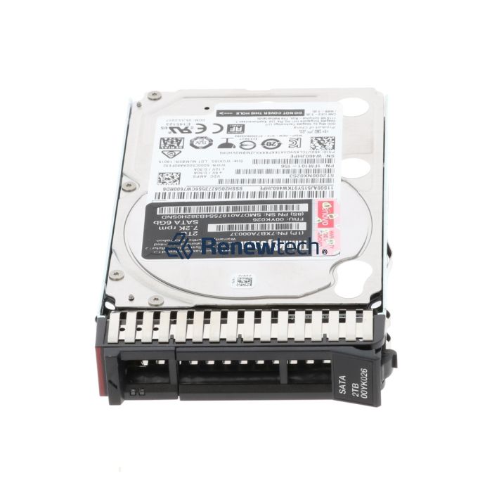 LENOVO 7XB7A00037 - ThinkSystem SFF 2TB 7.2K SATA 6G Hot Swap 512e HDD