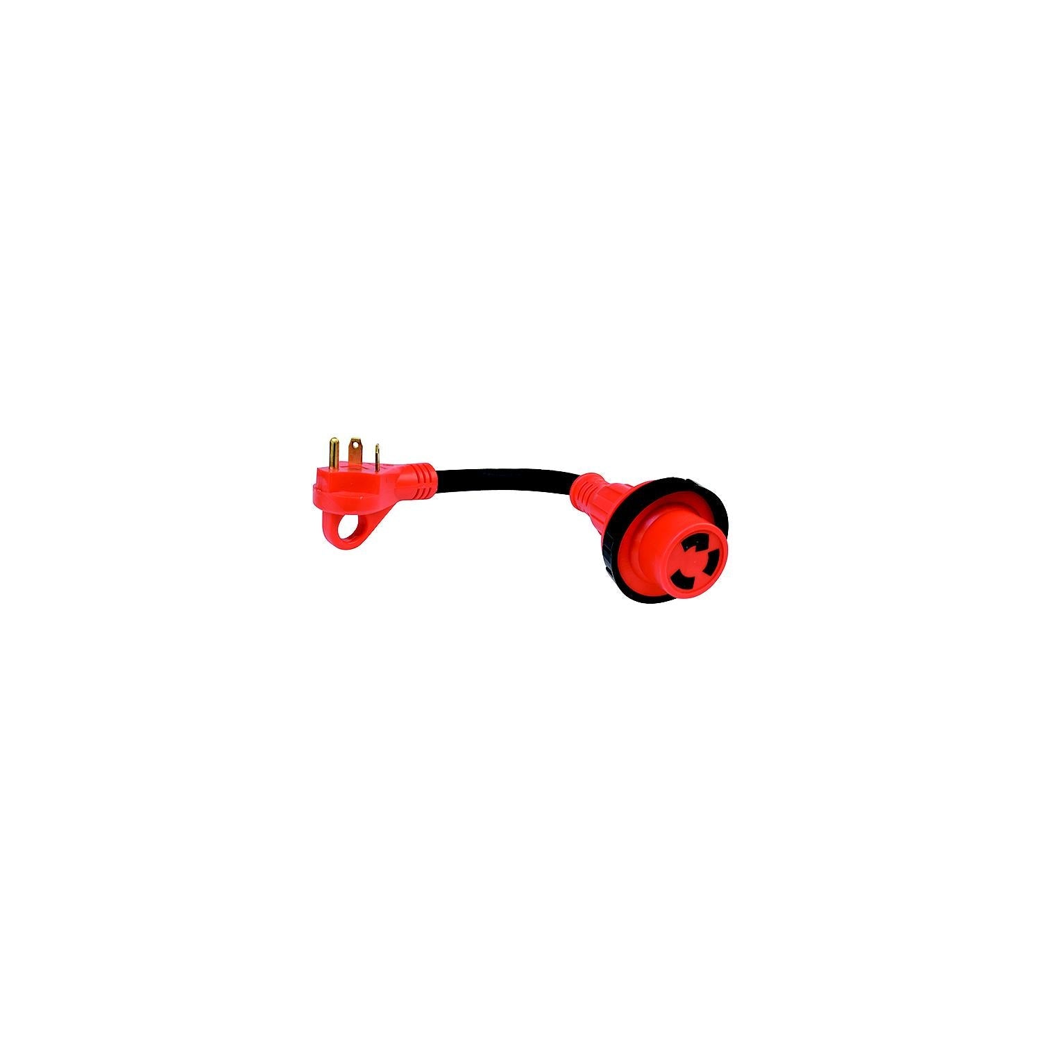 Valterra A10-3050HDVP Dogbone Style Mighty Cord Detachable 12" RV Adapter Cord, w/ Handle