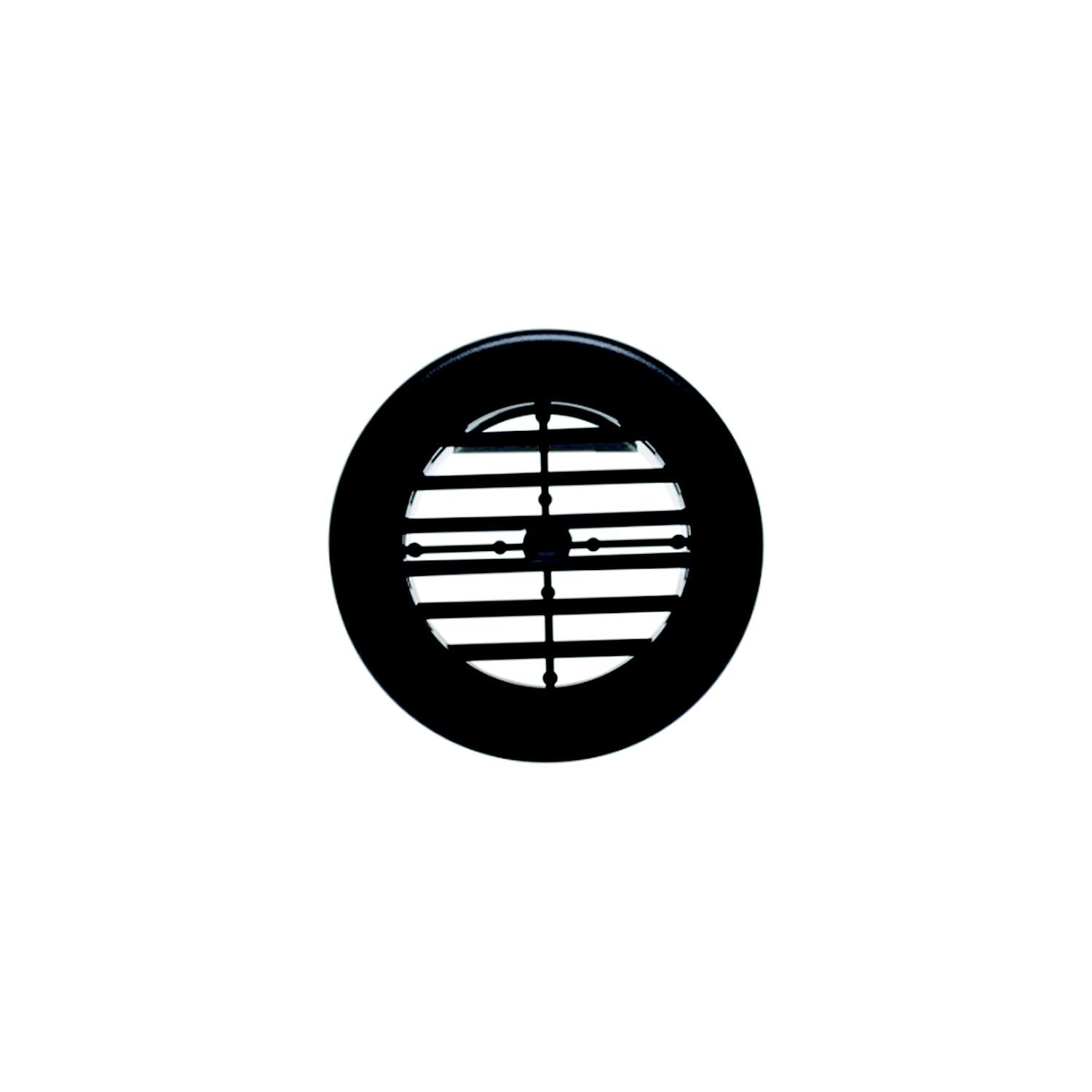Valterra A10-3348VP Non-Dampered Heating & A/C Register, Black
