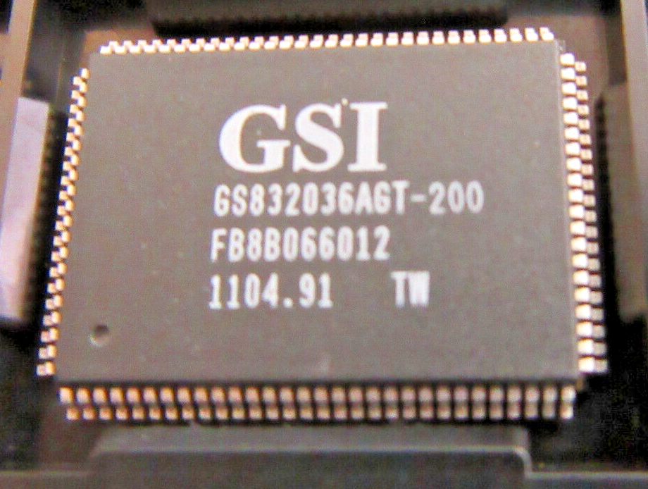 GSI Technology GS832036AGT-200 SRAM Chip 36M-Bit 2.5V/3.3V | Alo Tech Solutions