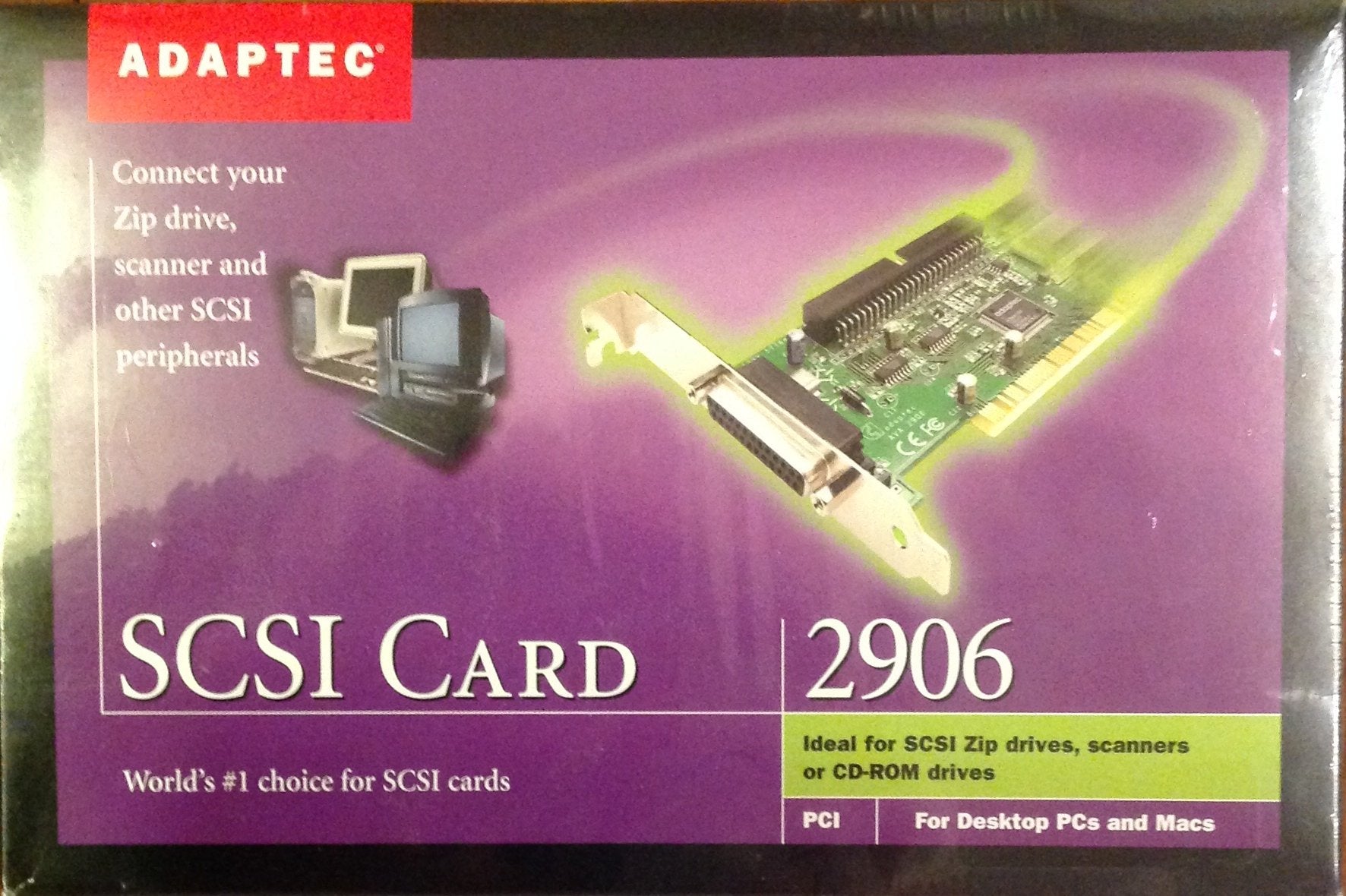 Adaptec 2906 SCSI PCI Kit with Windows and Mac Support - aloinfousa.com