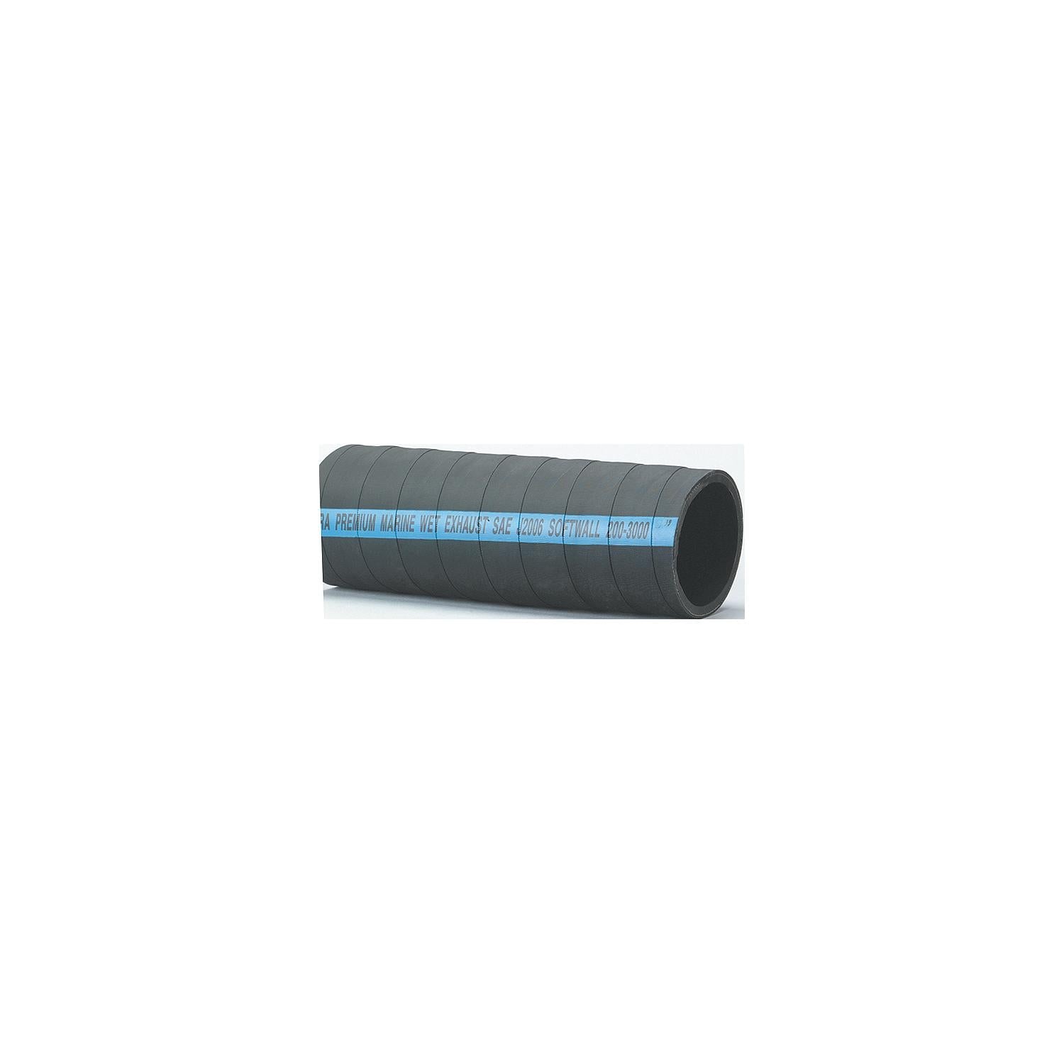Shield 16-200-4000-48 Shields Marine Exhaust Water Series 200 Hose without Wire, 4" x 4