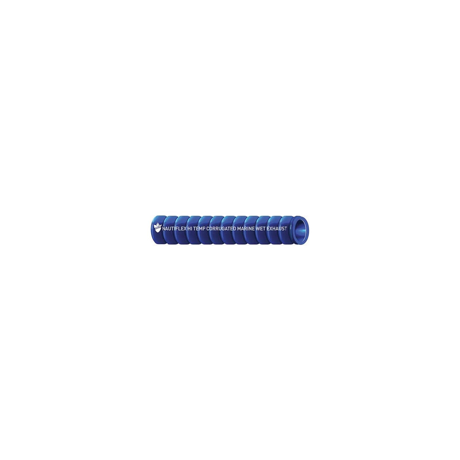 Shield 16-262-1144 Shields Marine Corrugated Blue Series 262 Silicone Water, Exhaust 12-1/2' Hose