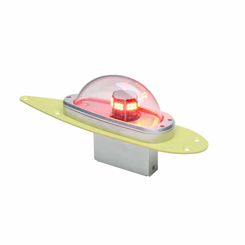 LED Anti-collision light 5 hole mount WHITE (Upper Mount