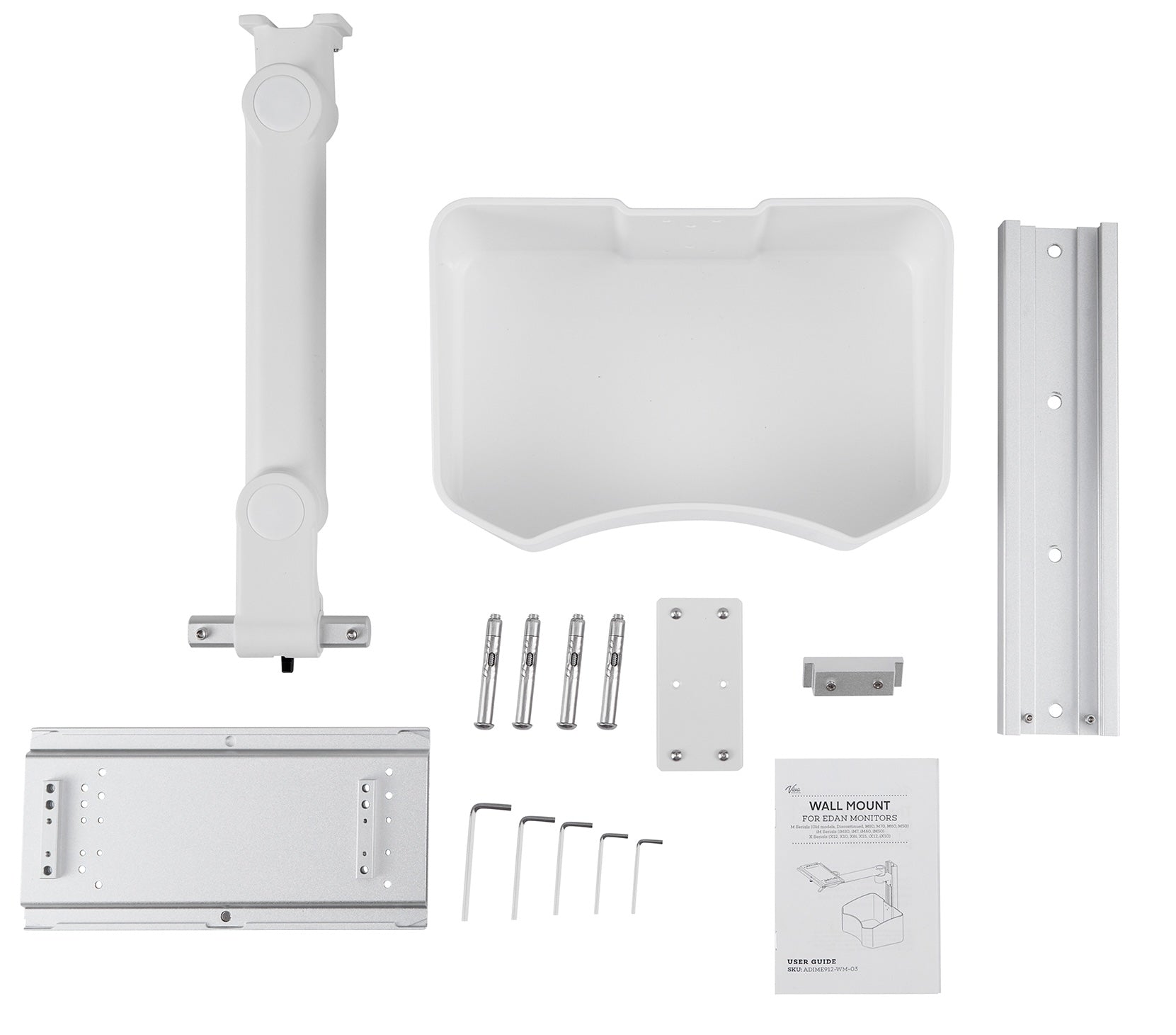 Wall Mount Bracket for Edan Spot Monitor