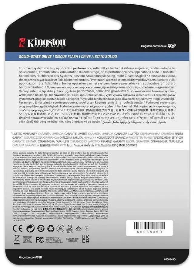 Kingston SEDC600M/480G DC600M 480 GB Solid State Drive - 2.5" Internal - SATA (SATA/600 - Mixed Use - Server Device Supported - 1 DWPD - 876 TB TBW - 560 MB/s Maximum Read Transfer Rate - 256-bit AES