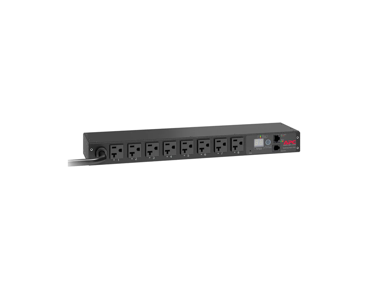 APC AP7901B - 1U Switched Rack PDU 20A 120V with 8 Outlets