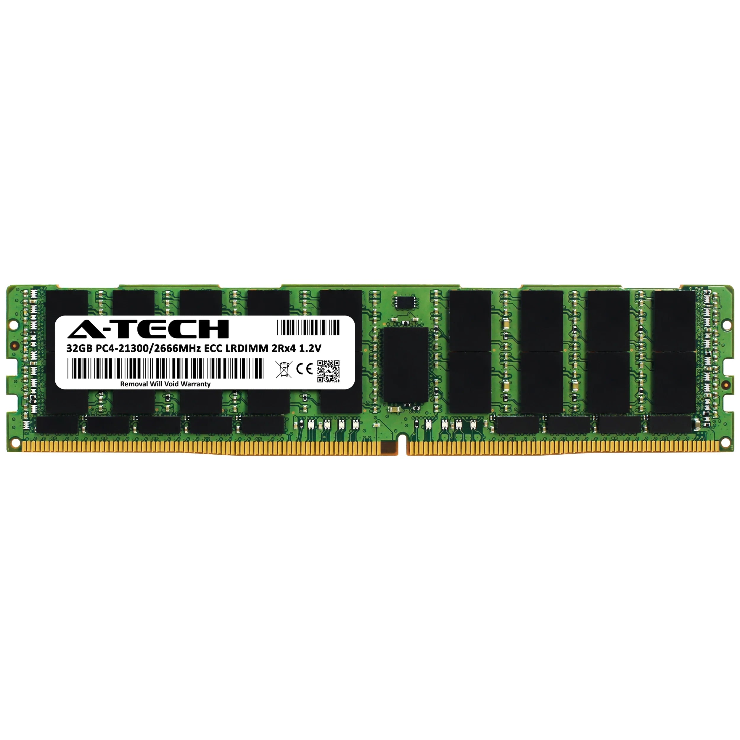 Dell PowerEdge R6415 Memory RAM | 32GB 2Rx4 DDR4 2666MHz (PC4-21300 LRDIMM
