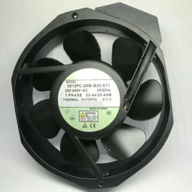 NMB-MAT 5915PC-20W-B20-S11 All-Metal Industrial AC Cooling Fan 200-240V 25-44W