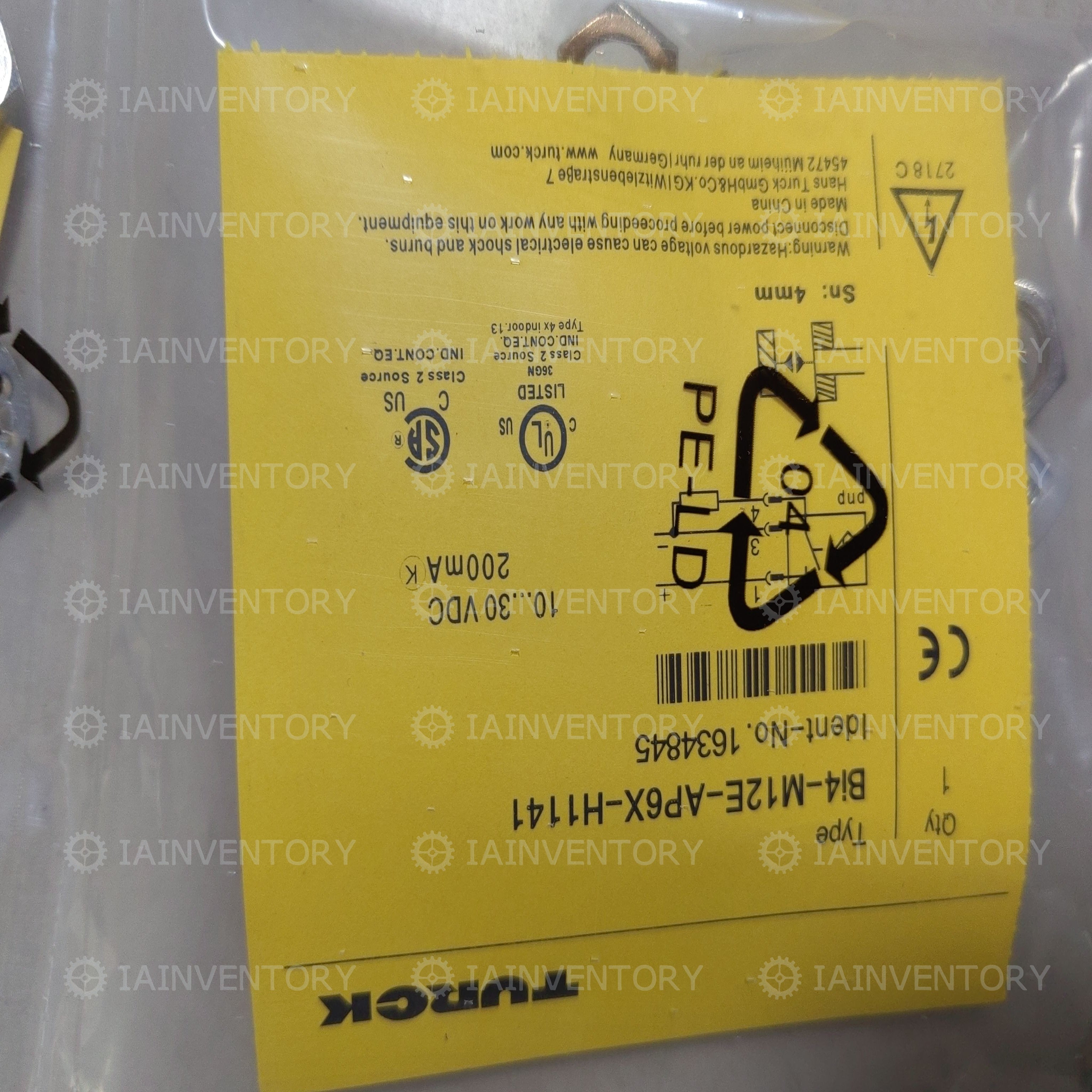 TURCK BI4-M12E-AP6X-H1141 Sensor&Proximity Switch