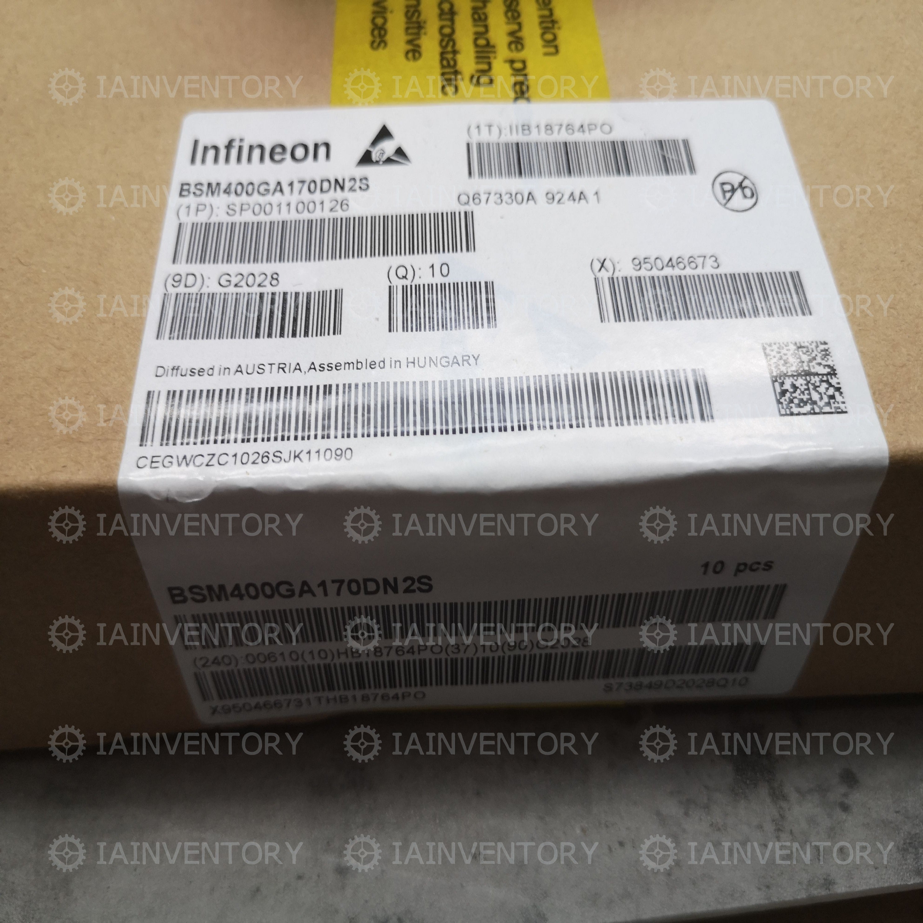 INFINEON/EUPEC Module BSM400GA170