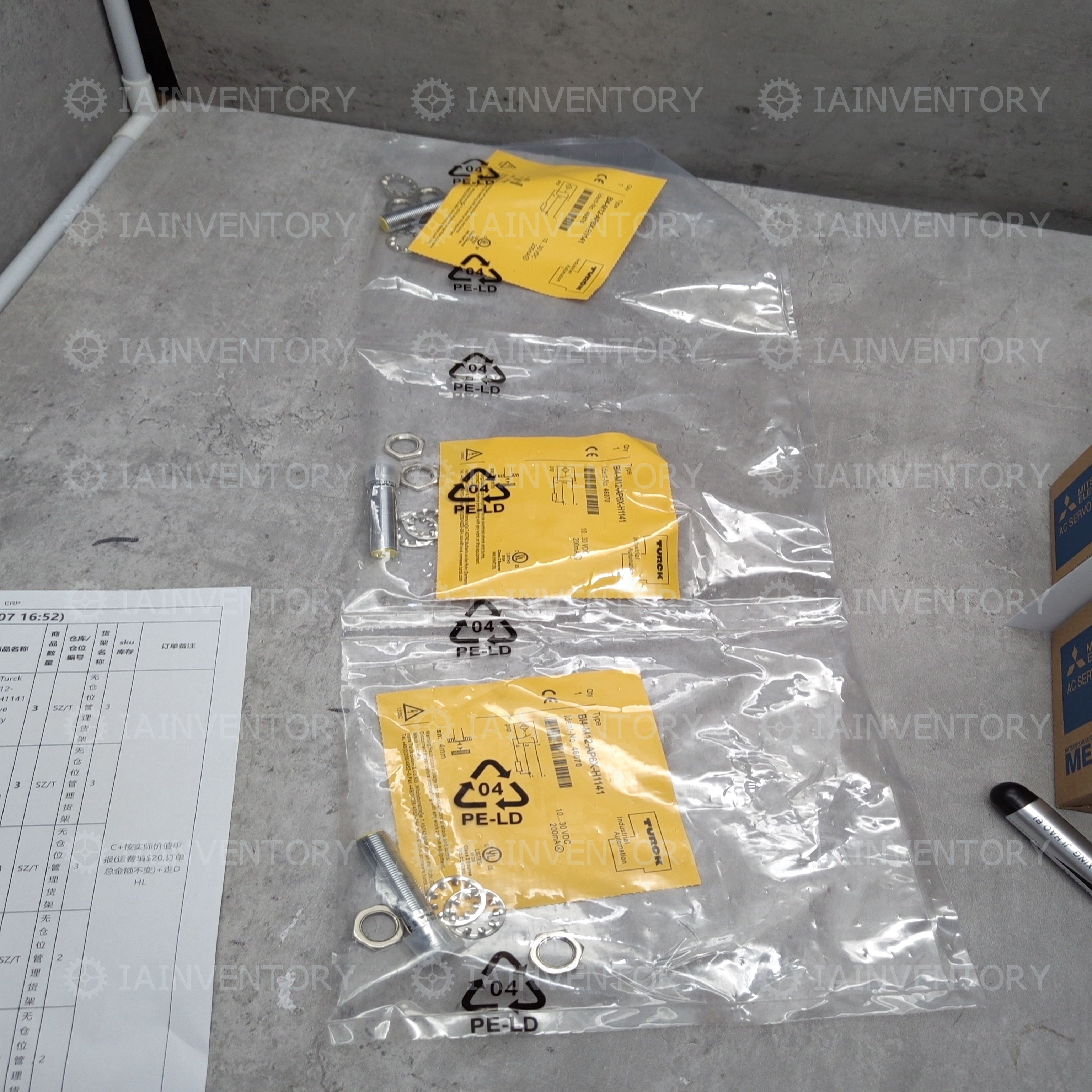 Turck BI4-M12-AP6X-H1141 Inductive Proximity Switch Sensor